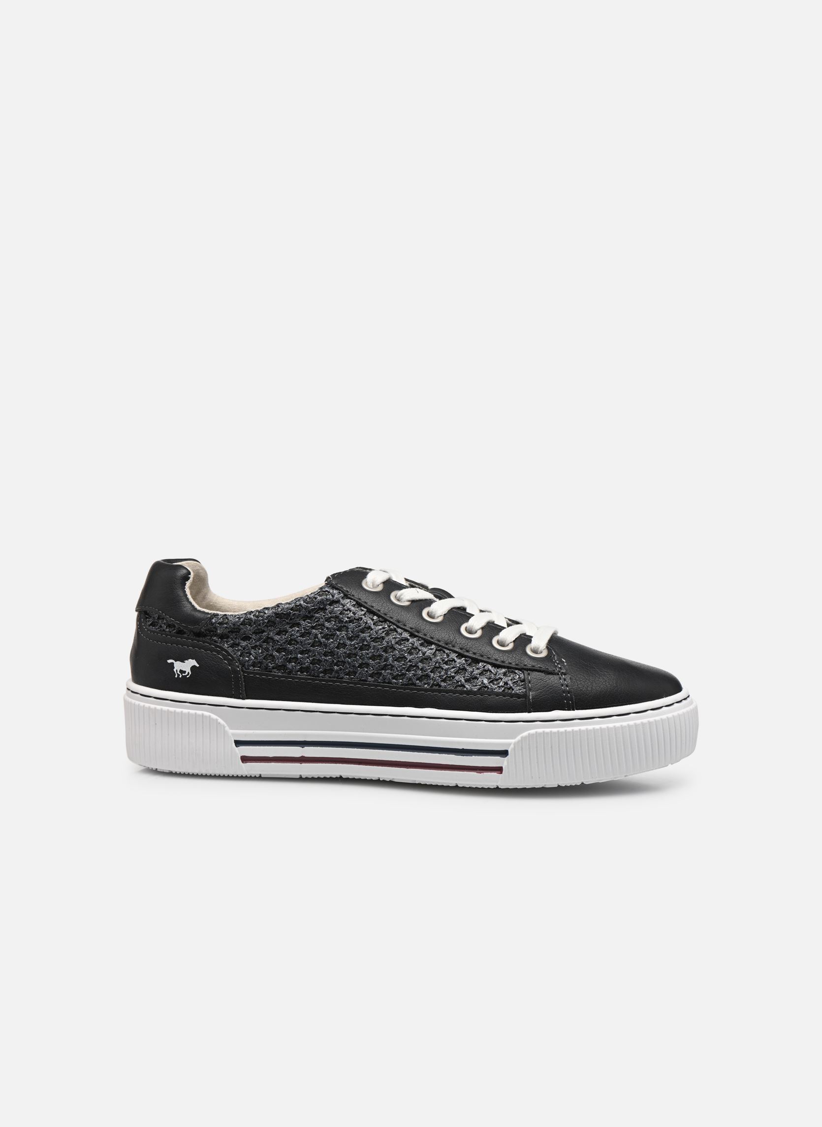 Lage sneakers Elvas dames blauw Mustang shoes Lage sneakers Elvas dames blauw Navy