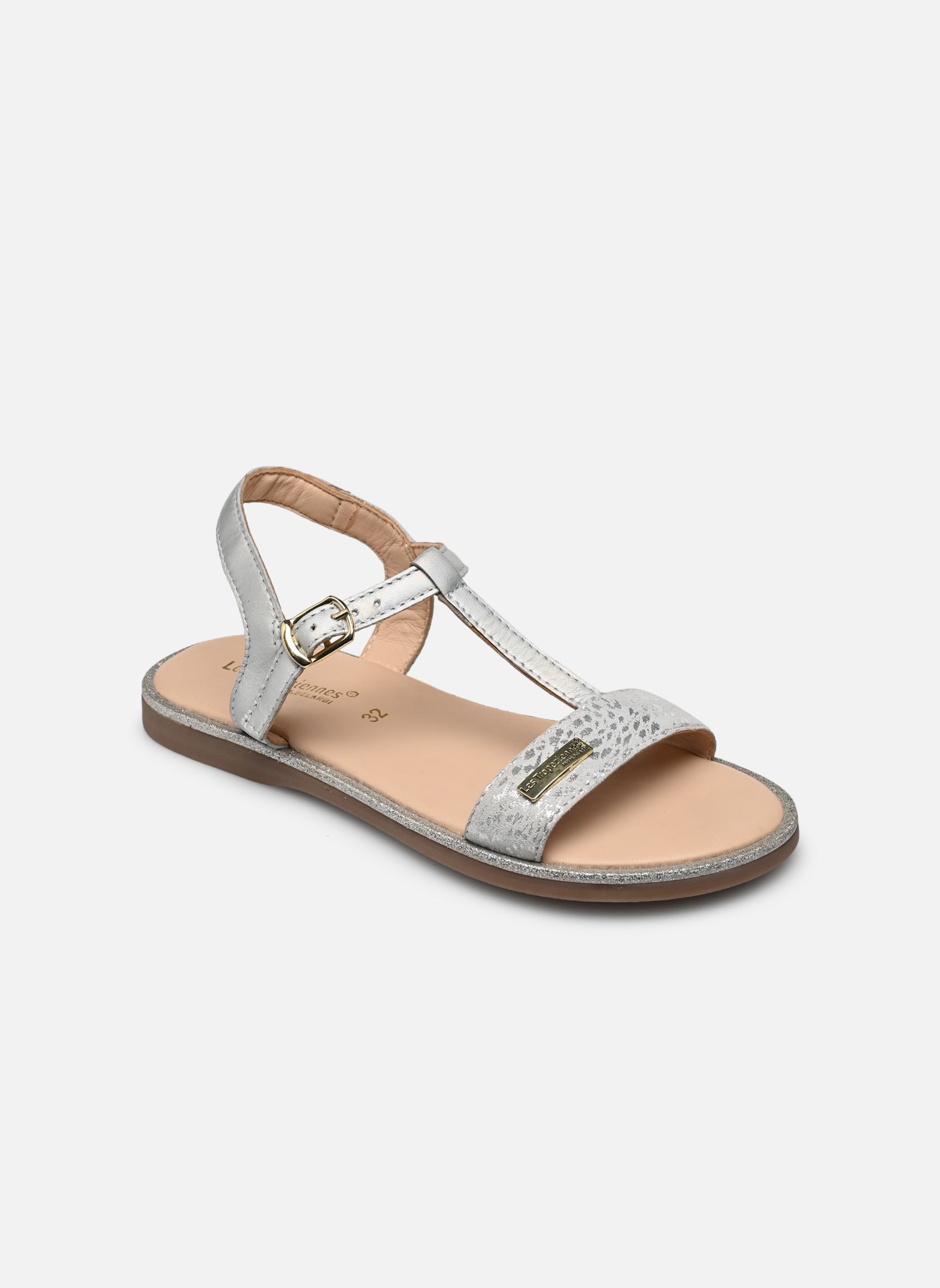 Sandales IMAI fille argent Les Tropéziennes par M Belarbi Sandales IMAI fille argent ARGENT