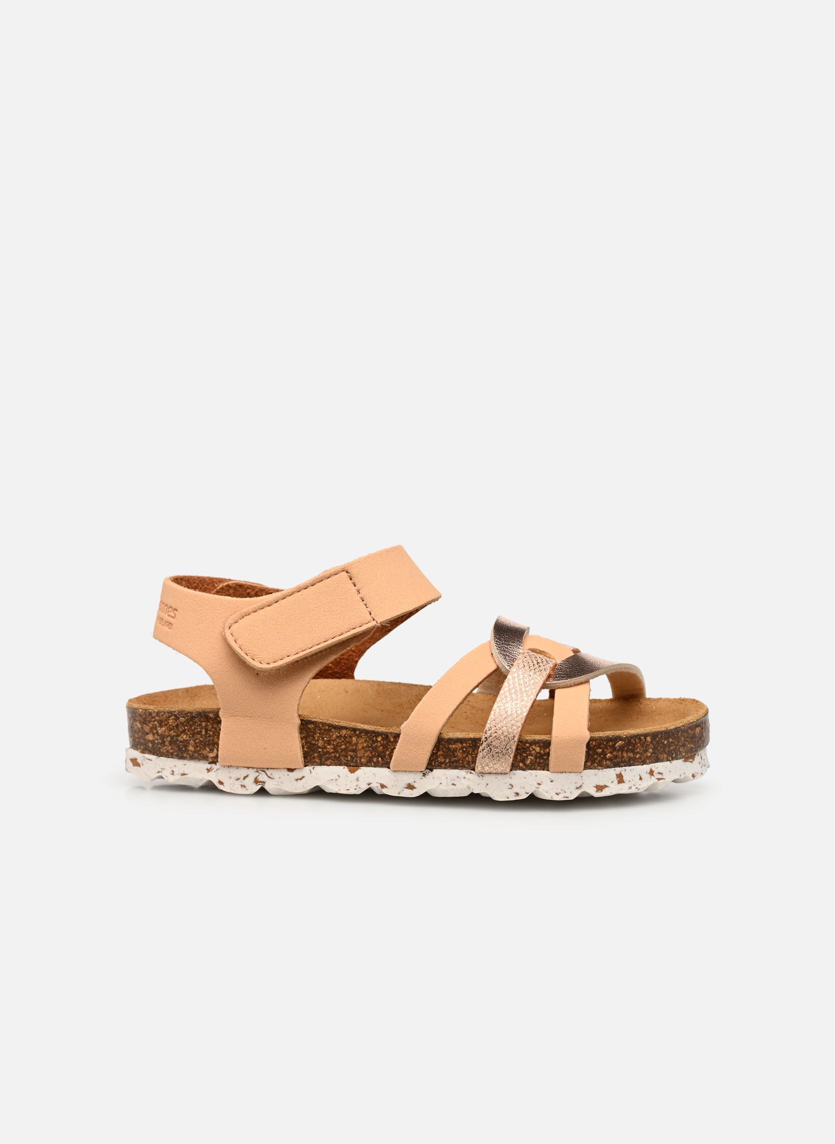 Sandales ZANA fille beige Les Tropéziennes par M Belarbi Sandales ZANA fille beige NUDE/MULTI