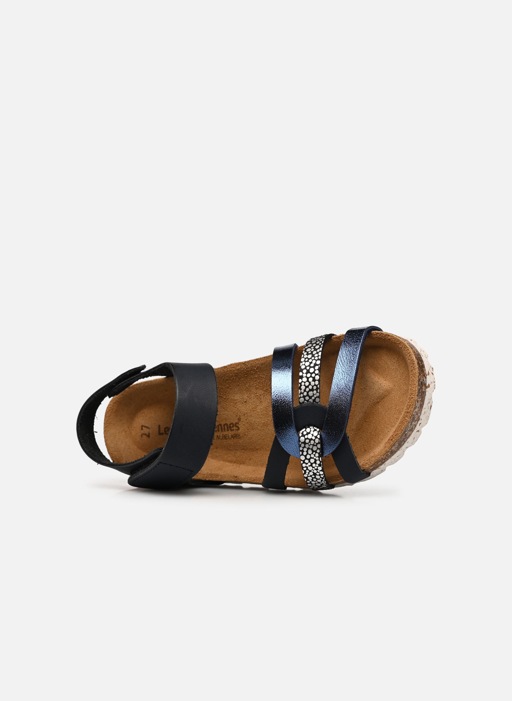Sandales ZANA fille bleu Les Tropéziennes par M Belarbi Sandales ZANA fille bleu MARINE/MULTI