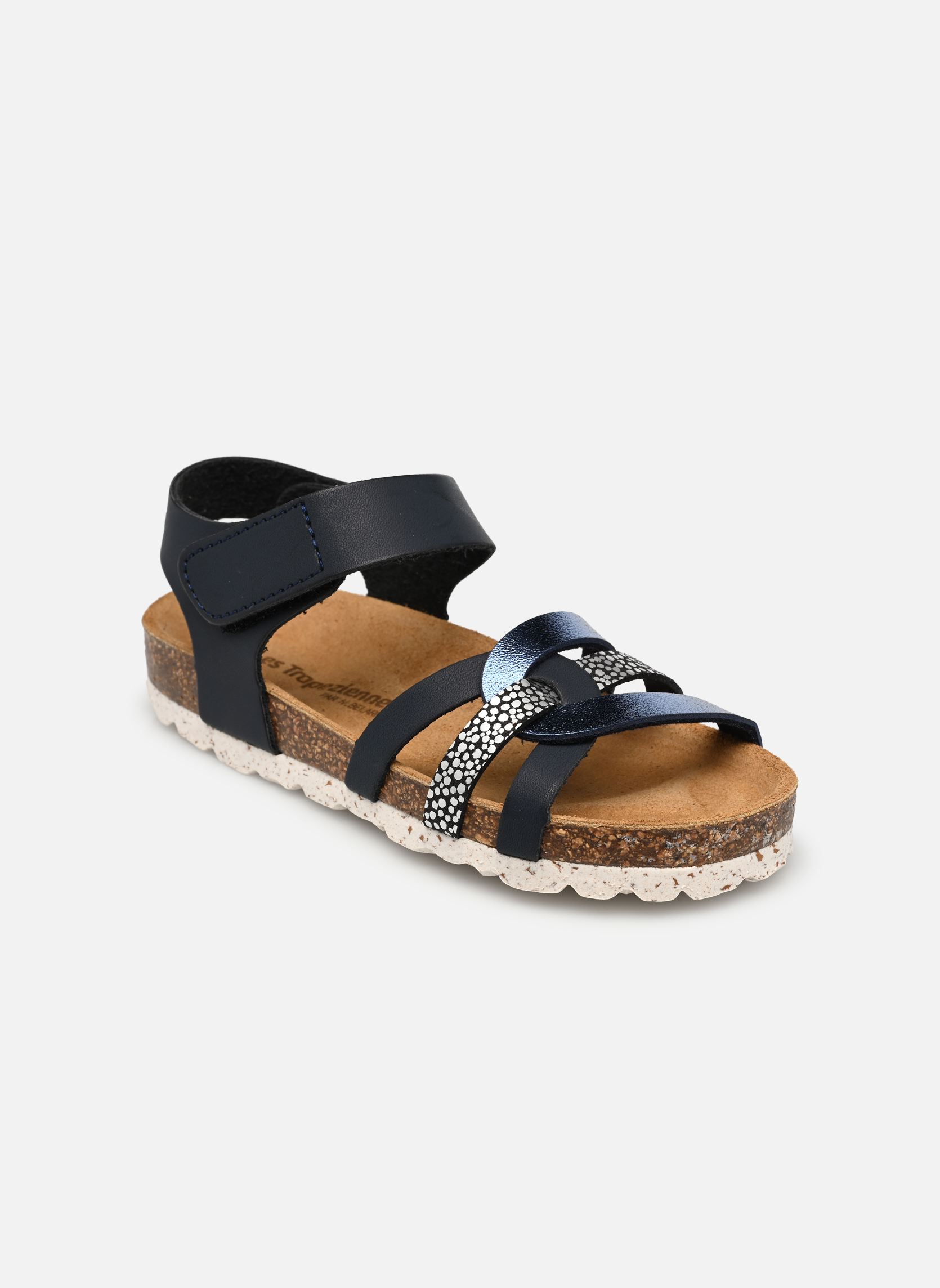 Sandales ZANA fille bleu Les Tropéziennes par M Belarbi Sandales ZANA fille bleu MARINE/MULTI