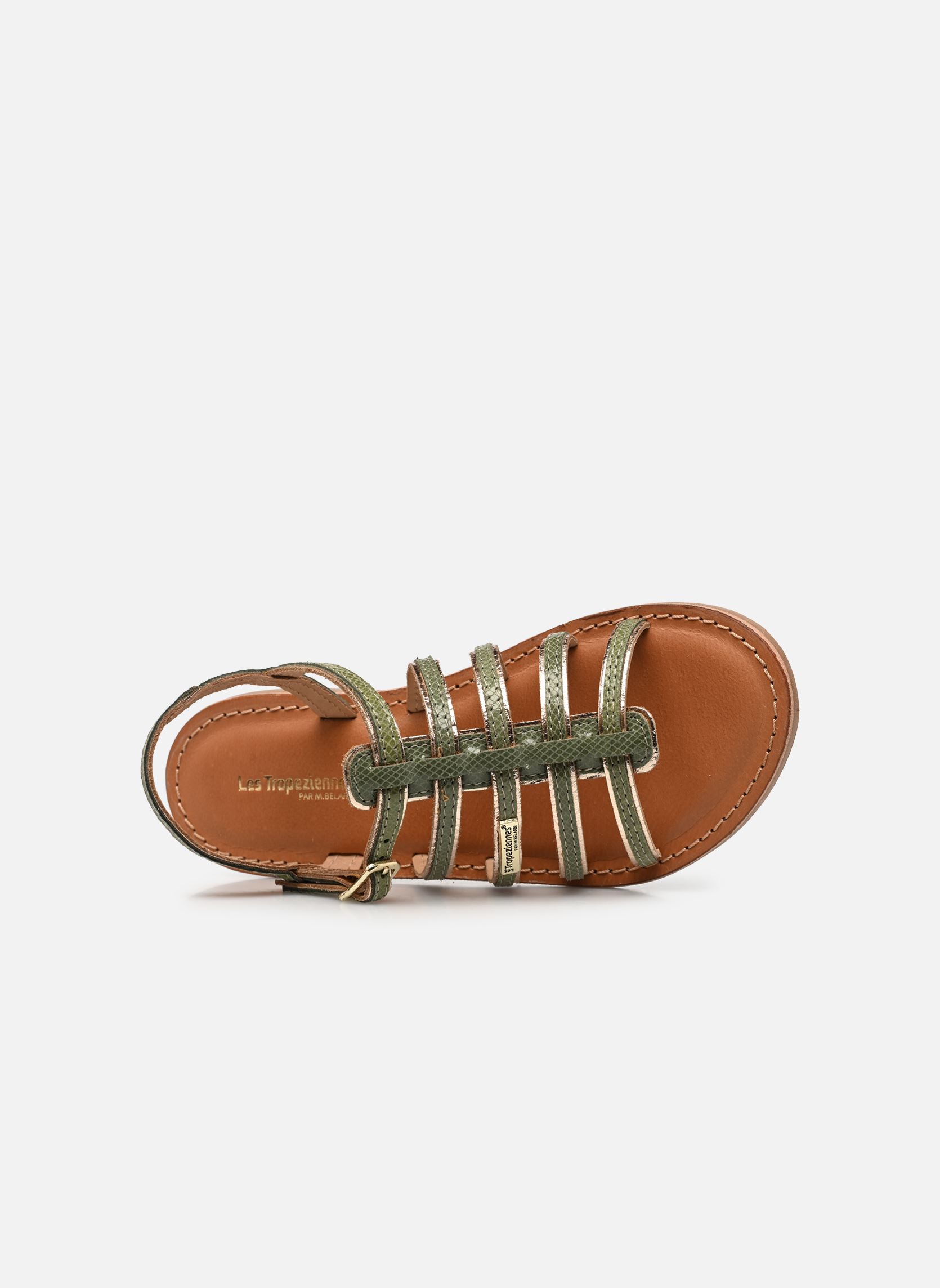 Sandalen MONZAR meisjes groen Les Tropéziennes par M Belarbi Sandalen MONZAR meisjes groen TILLEUL