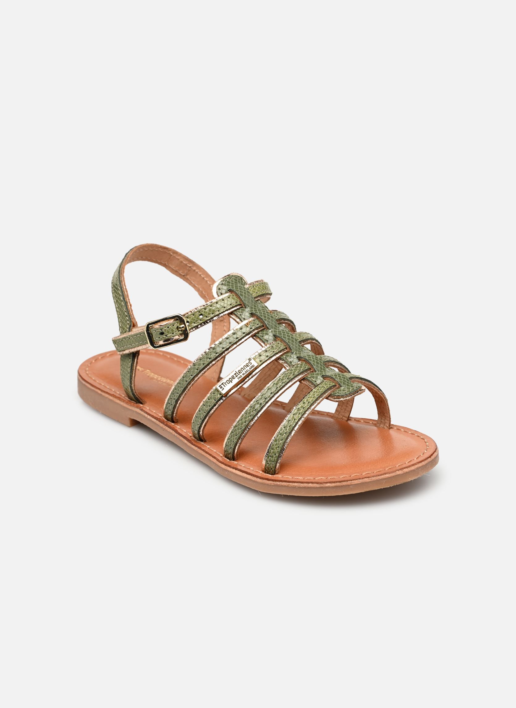 Sandalen MONZAR meisjes groen Les Tropéziennes par M Belarbi Sandalen MONZAR meisjes groen TILLEUL