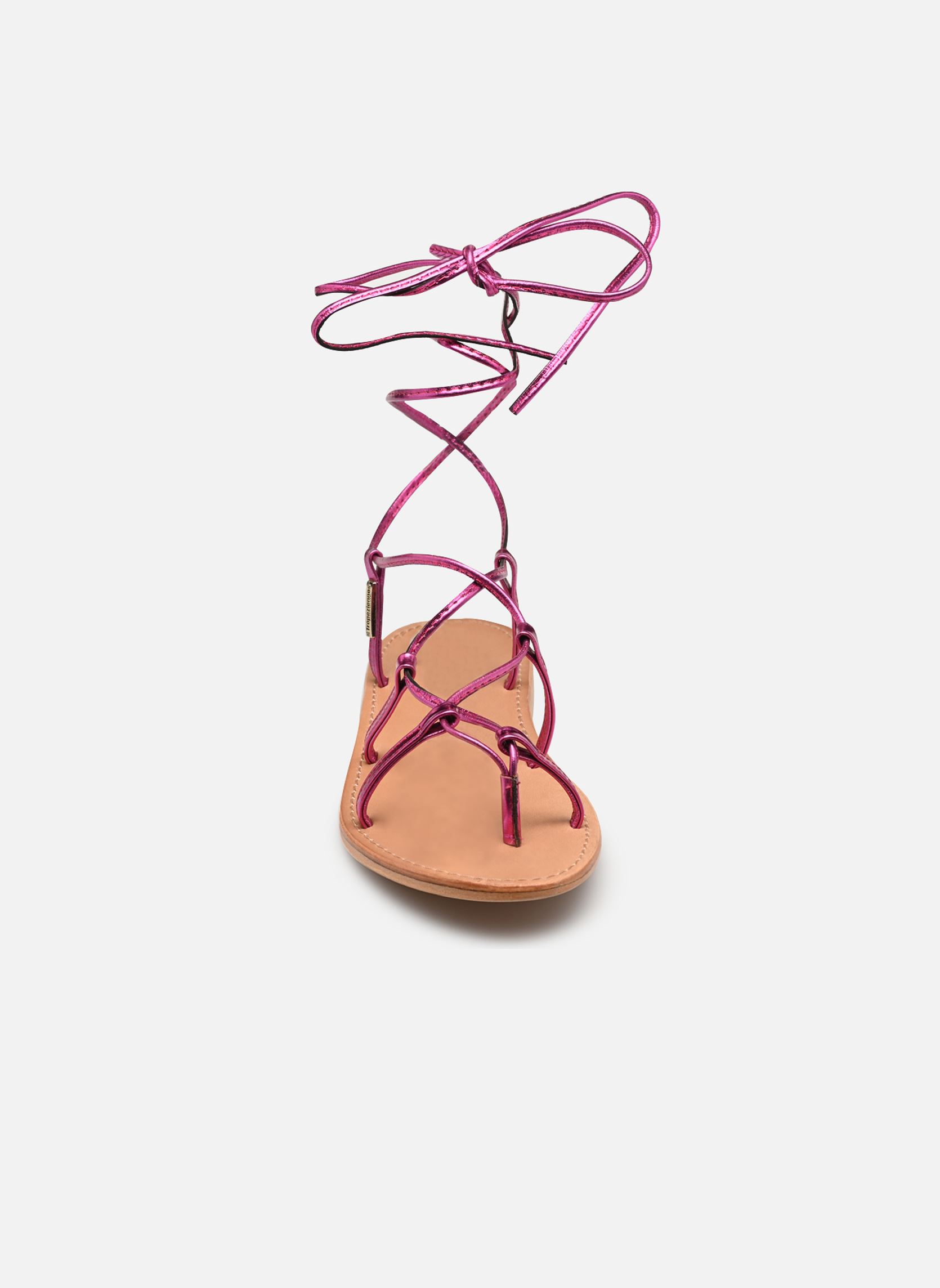 Sandales HELLEN femme rose Les Tropéziennes par M Belarbi Sandales HELLEN femme rose FUCHSIA