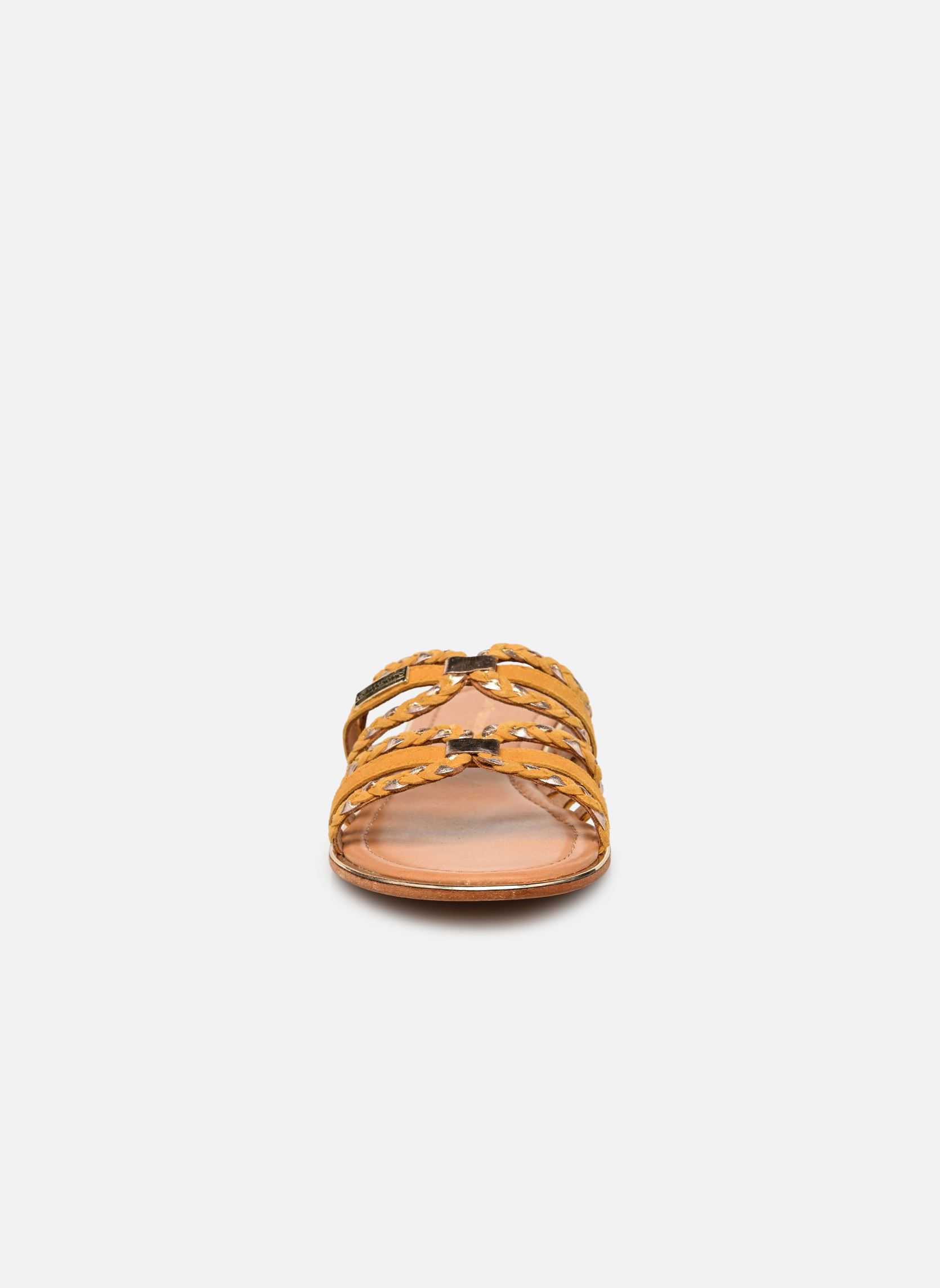 Mules HARIA femme jaune Les Tropéziennes par M Belarbi Mules HARIA femme jaune JAUNE/OR