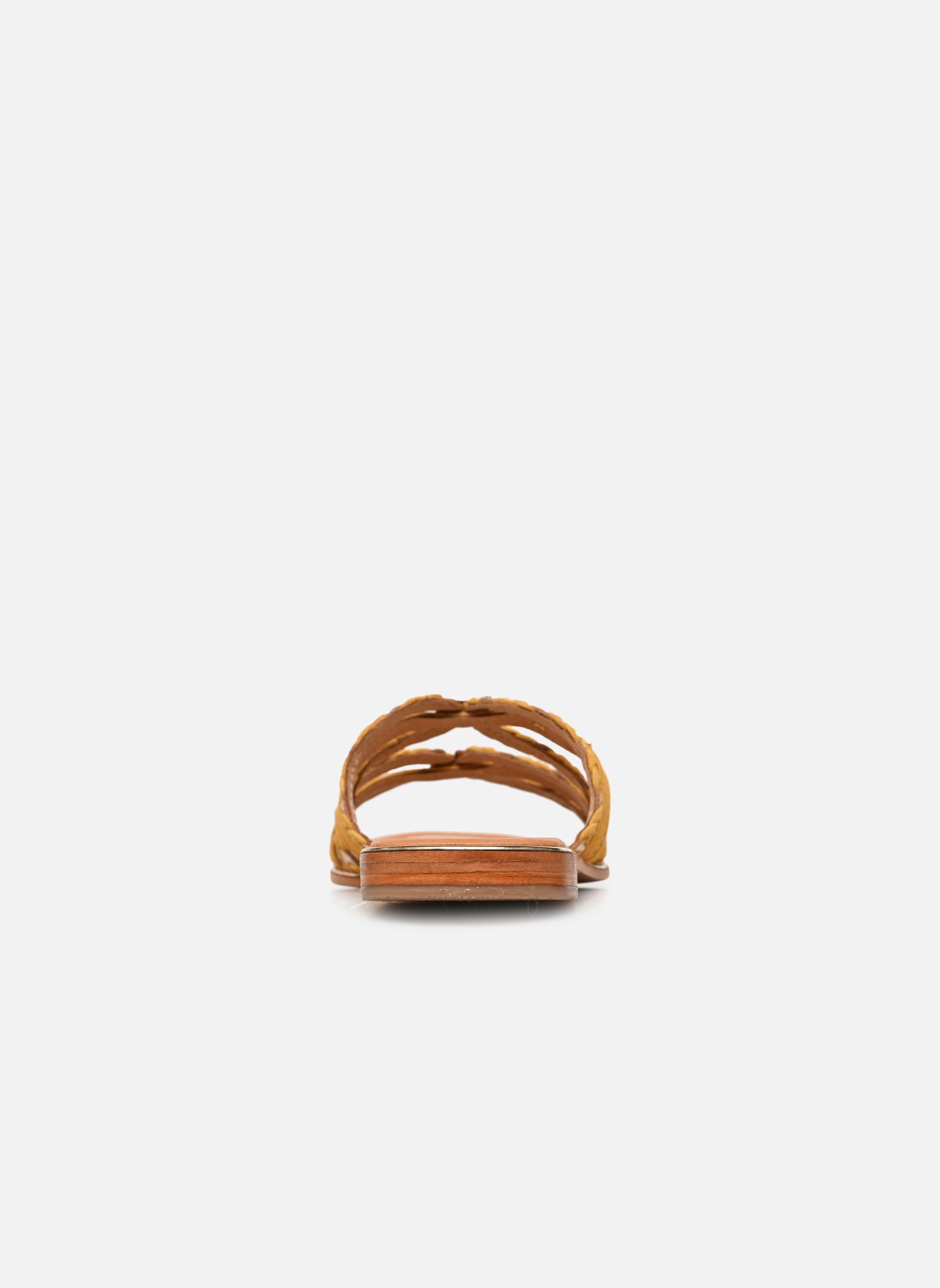 Mules HARIA femme jaune Les Tropéziennes par M Belarbi Mules HARIA femme jaune JAUNE/OR