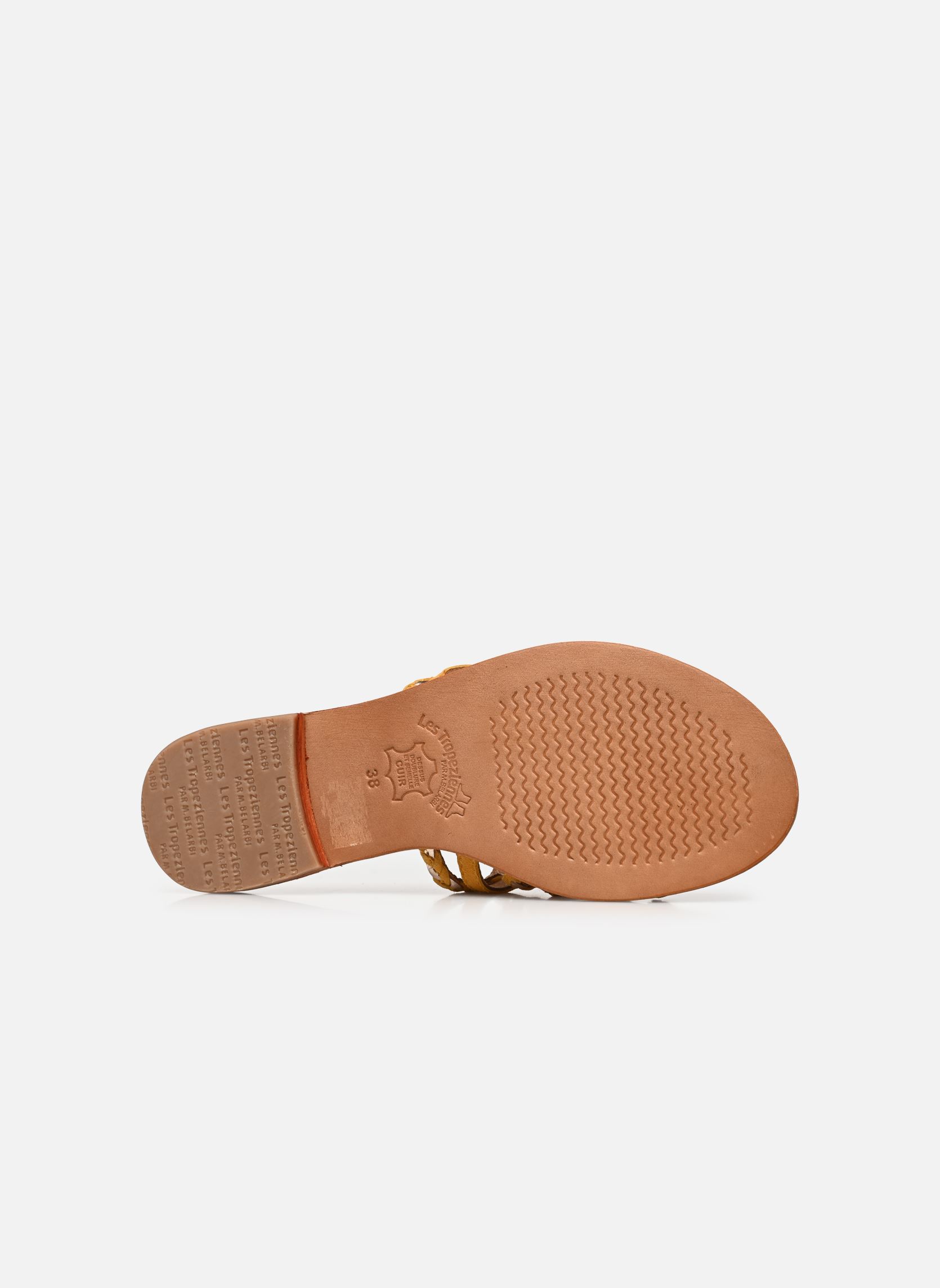 Mules HARIA femme jaune Les Tropéziennes par M Belarbi Mules HARIA femme jaune JAUNE/OR