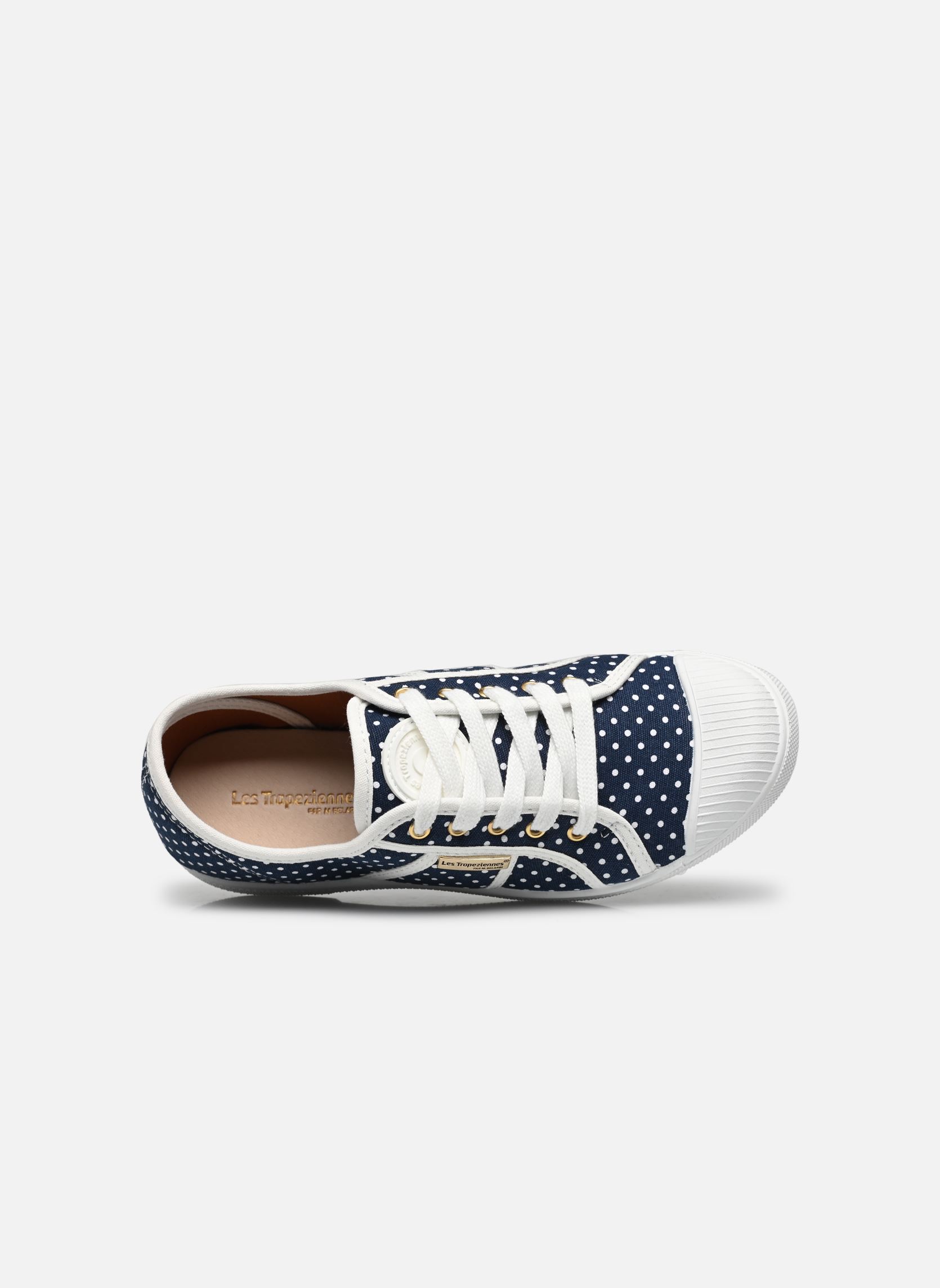 Leinen-Sneaker CLORINDA damen blau Les Tropéziennes par M Belarbi Leinen-Sneaker CLORINDA damen blau MARINE POIS