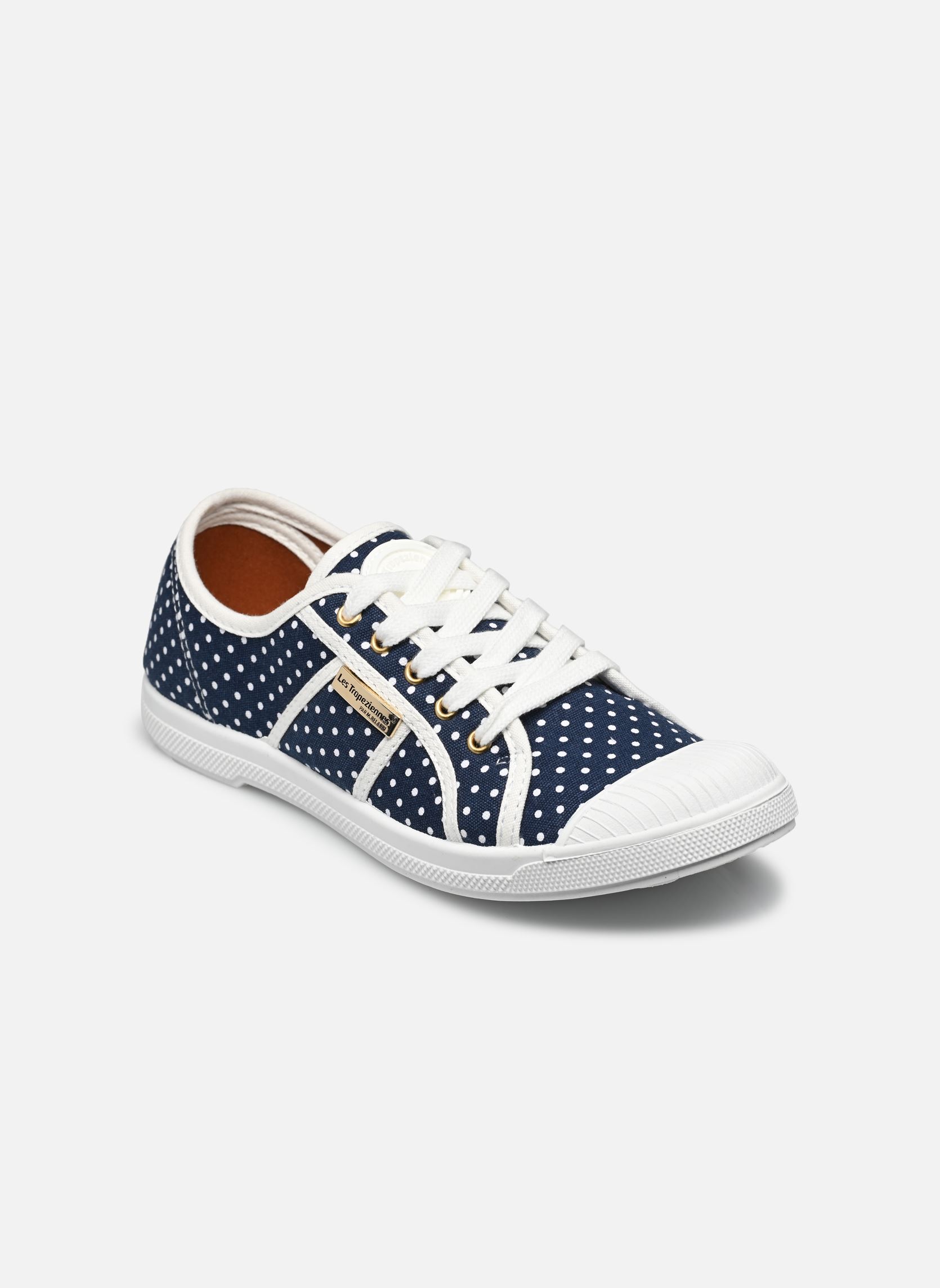 Leinen-Sneaker CLORINDA damen blau Les Tropéziennes par M Belarbi Leinen-Sneaker CLORINDA damen blau MARINE POIS