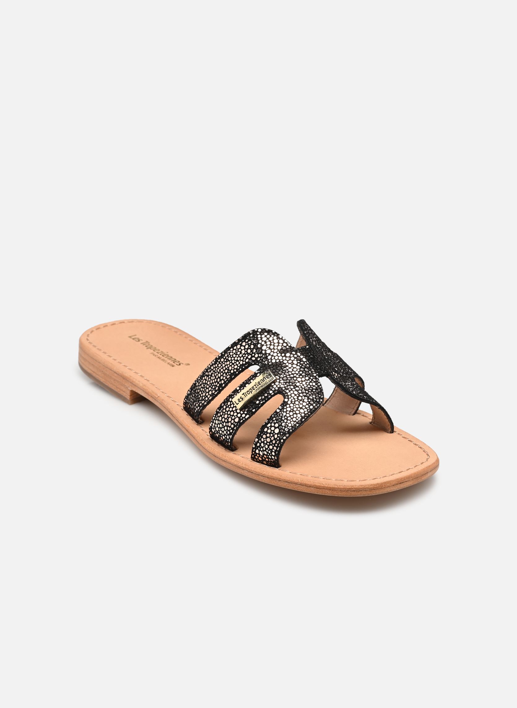 Pantoletten HADAMIA damen schwarz Les Tropéziennes par M Belarbi Pantoletten HADAMIA damen schwarz Noir Or