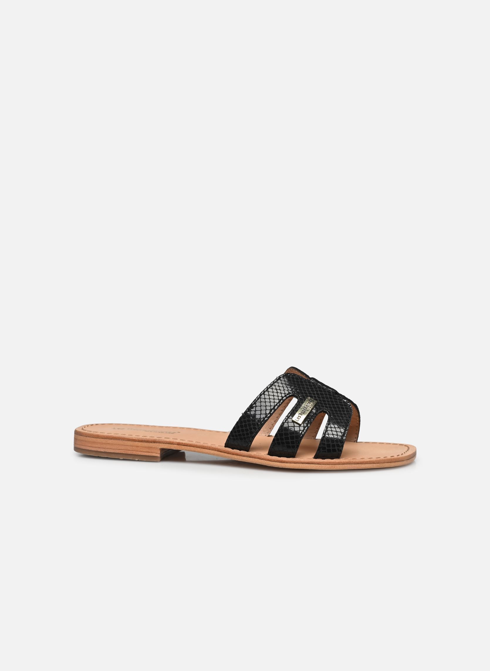 Mules HADAMIA femme noir Les Tropéziennes par M Belarbi Mules HADAMIA femme noir NOIR-SERPENT