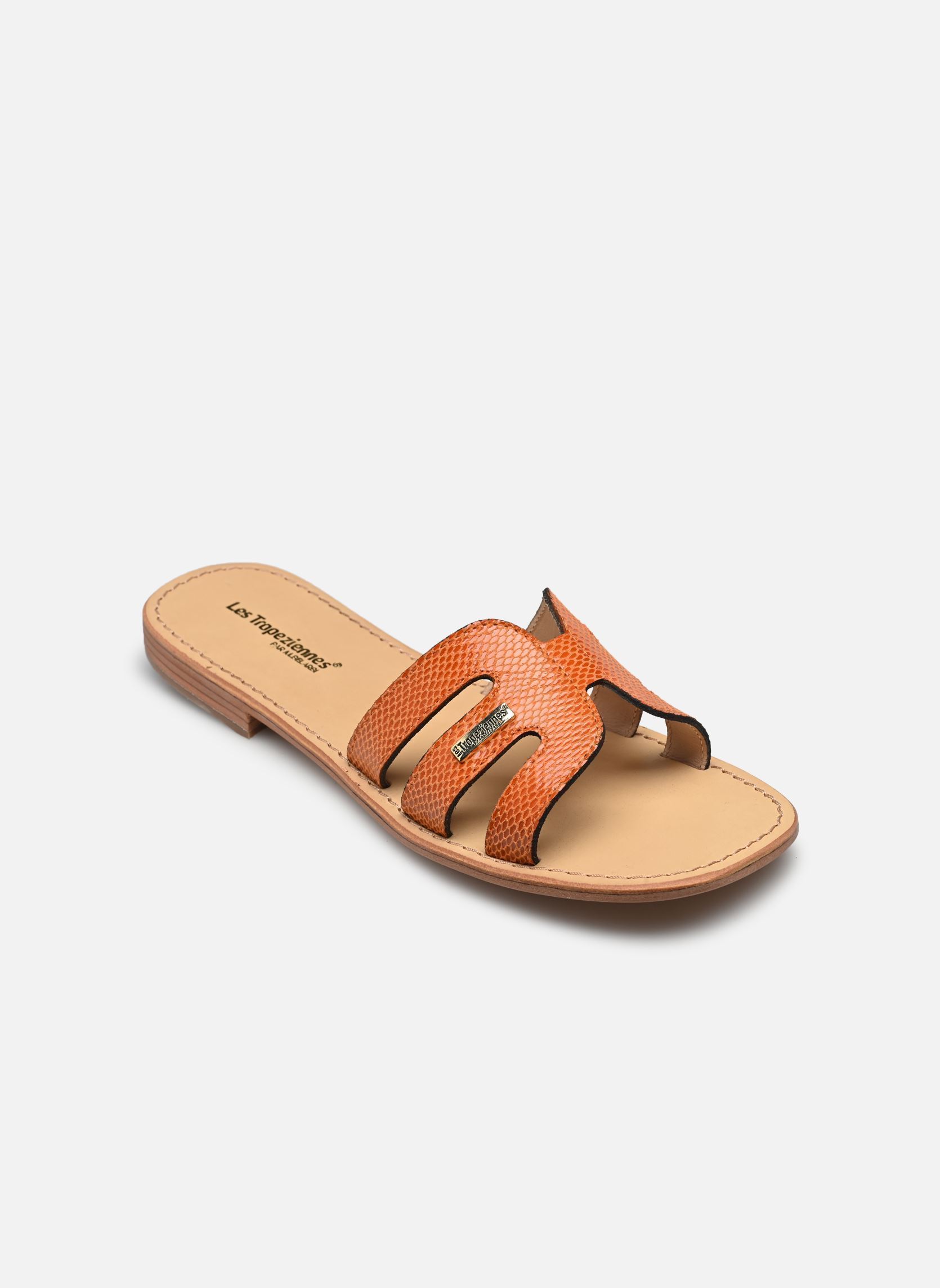 Pantoletten HADAMIA damen orange Les Tropéziennes par M Belarbi Pantoletten HADAMIA damen orange ORANGE SERPENT