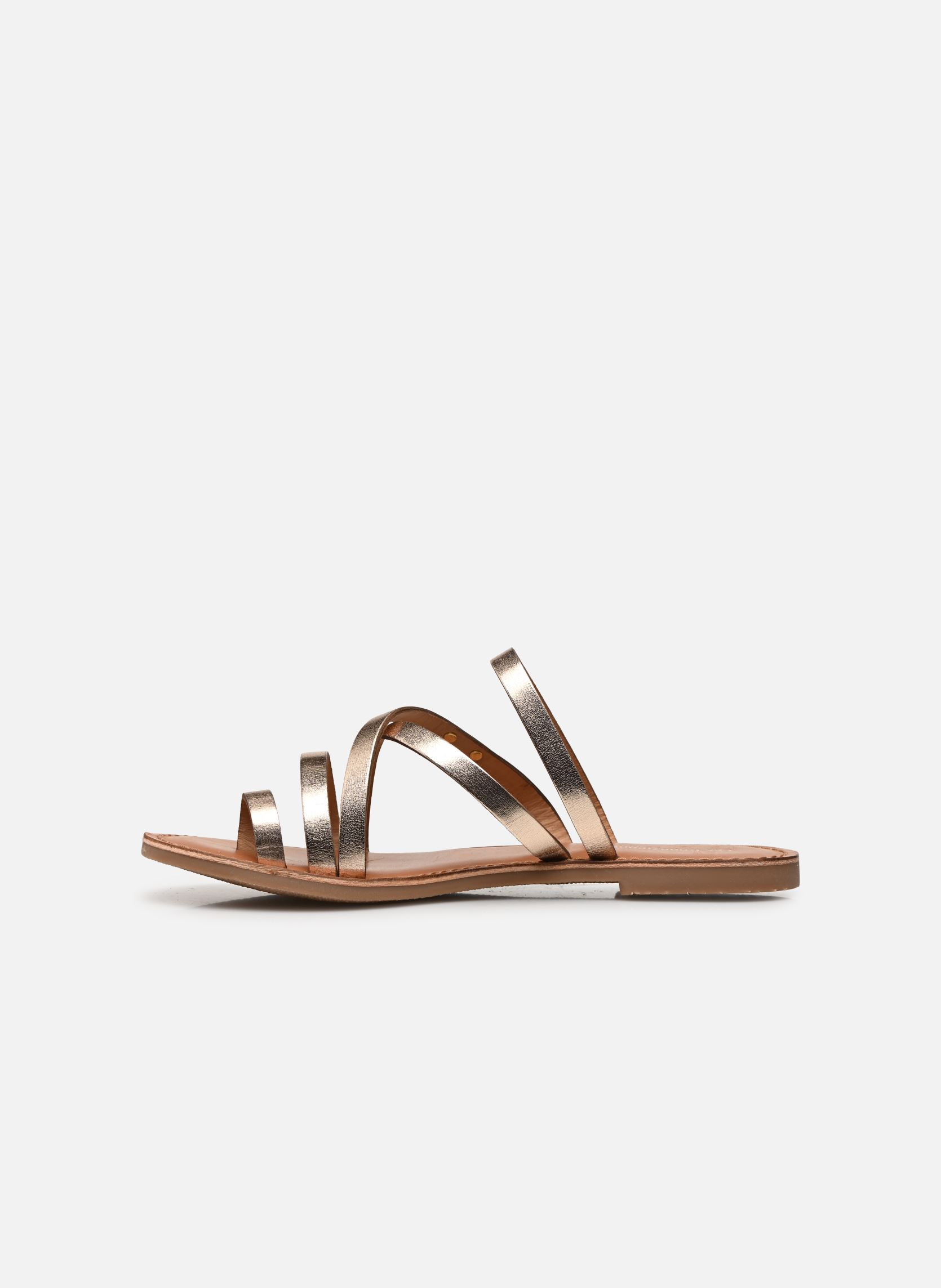 Pantoletten HASTARI damen gold und bronze Les Tropéziennes par M Belarbi Pantoletten HASTARI damen gold und bronze OR