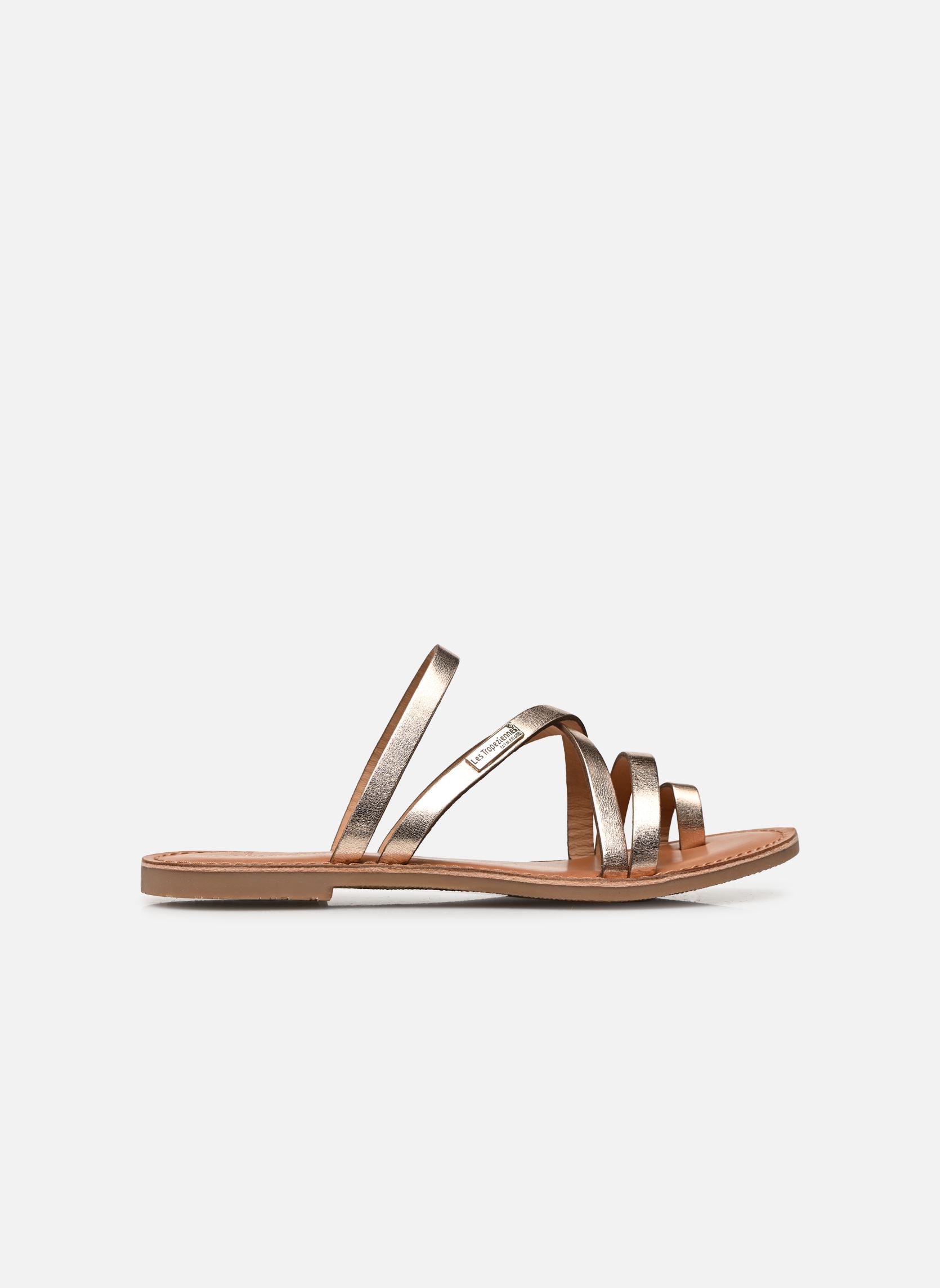 Pantoletten HASTARI damen gold und bronze Les Tropéziennes par M Belarbi Pantoletten HASTARI damen gold und bronze OR