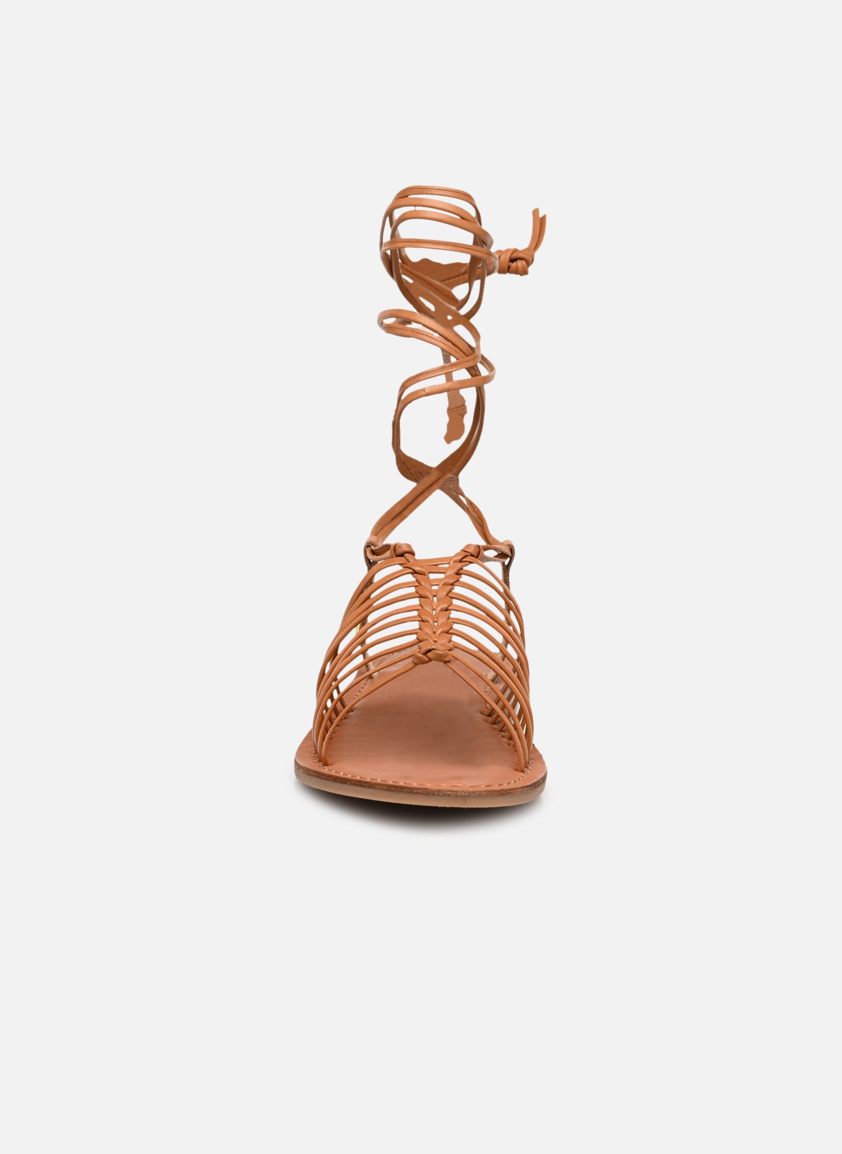 Sandales IDYLLE femme marron Les Tropéziennes par M Belarbi Sandales IDYLLE femme marron MIEL