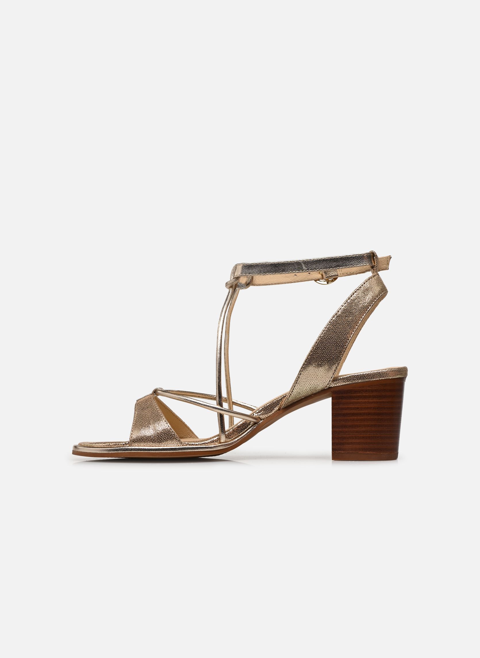 Sandalen LILONBUC dames goud en brons Les Tropéziennes par M Belarbi Sandalen LILONBUC dames goud en brons BEIGE IRISE