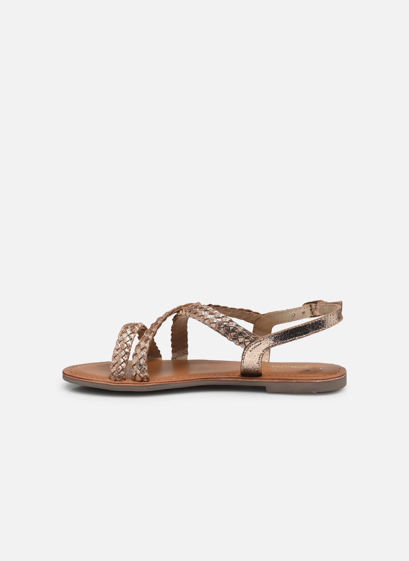 Sandalen DIAMS damen gold und bronze Les Tropéziennes par M Belarbi Sandalen DIAMS damen gold und bronze OR CRAQUELE