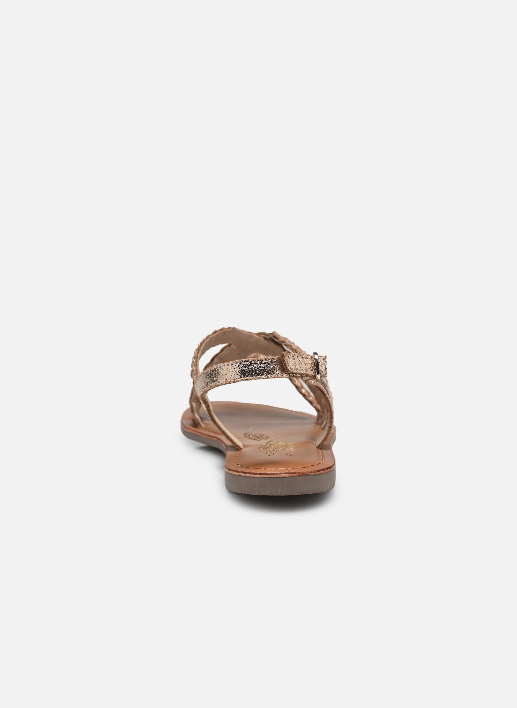Sandalen DIAMS damen gold und bronze Les Tropéziennes par M Belarbi Sandalen DIAMS damen gold und bronze OR CRAQUELE