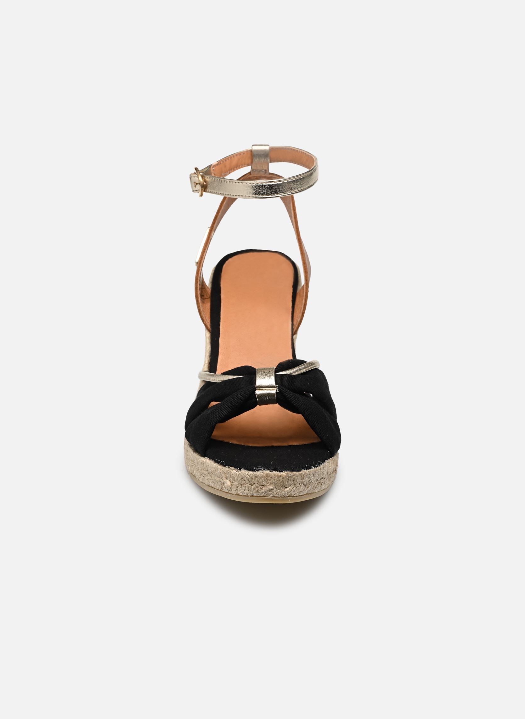 Sandales compensées et plateformes BLONDEL femme noir Les Tropéziennes par M Belarbi Sandales compensées et plateformes BLONDEL femme noir NOIR