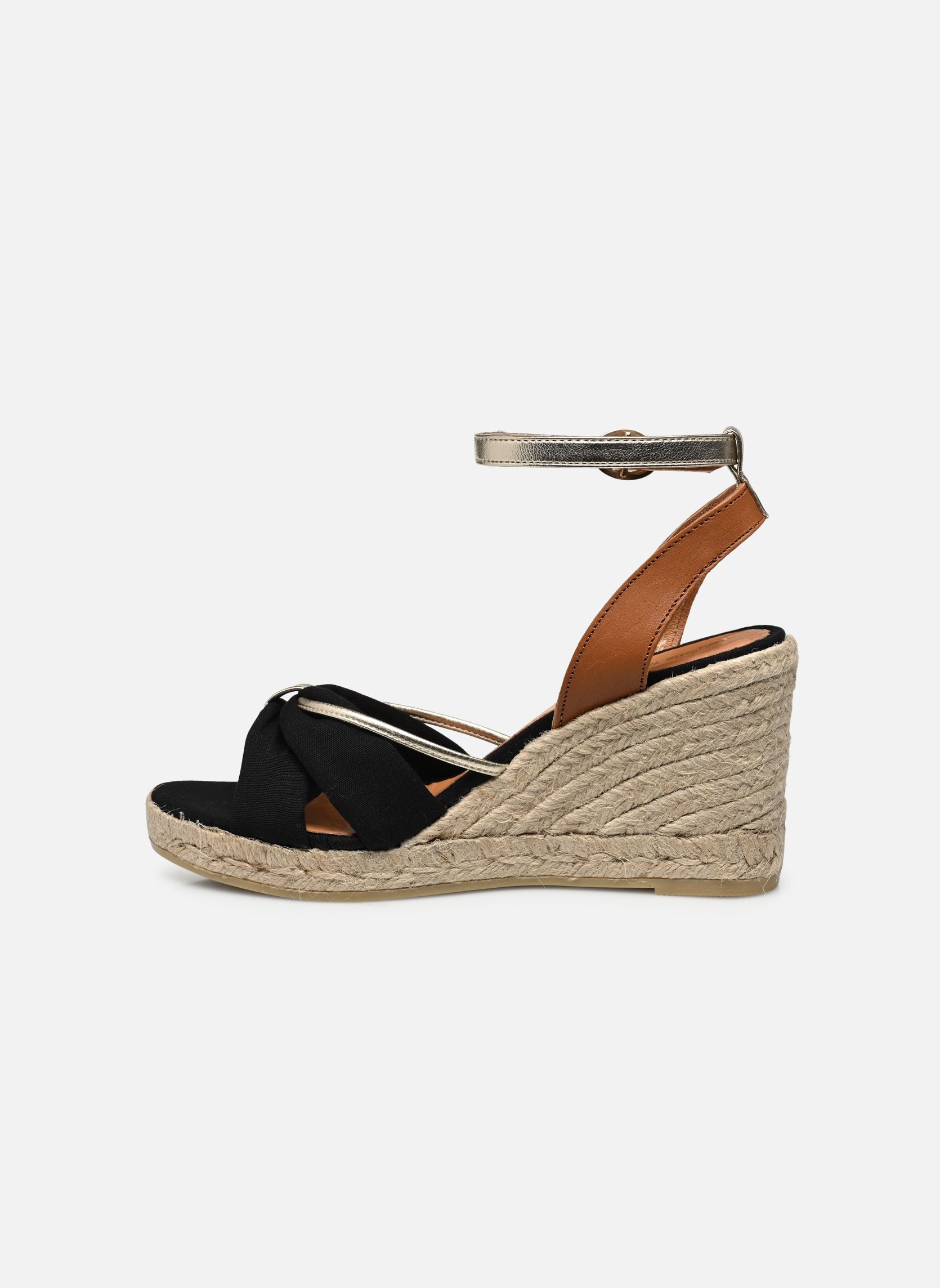 Sandales compensées et plateformes BLONDEL femme noir Les Tropéziennes par M Belarbi Sandales compensées et plateformes BLONDEL femme noir NOIR