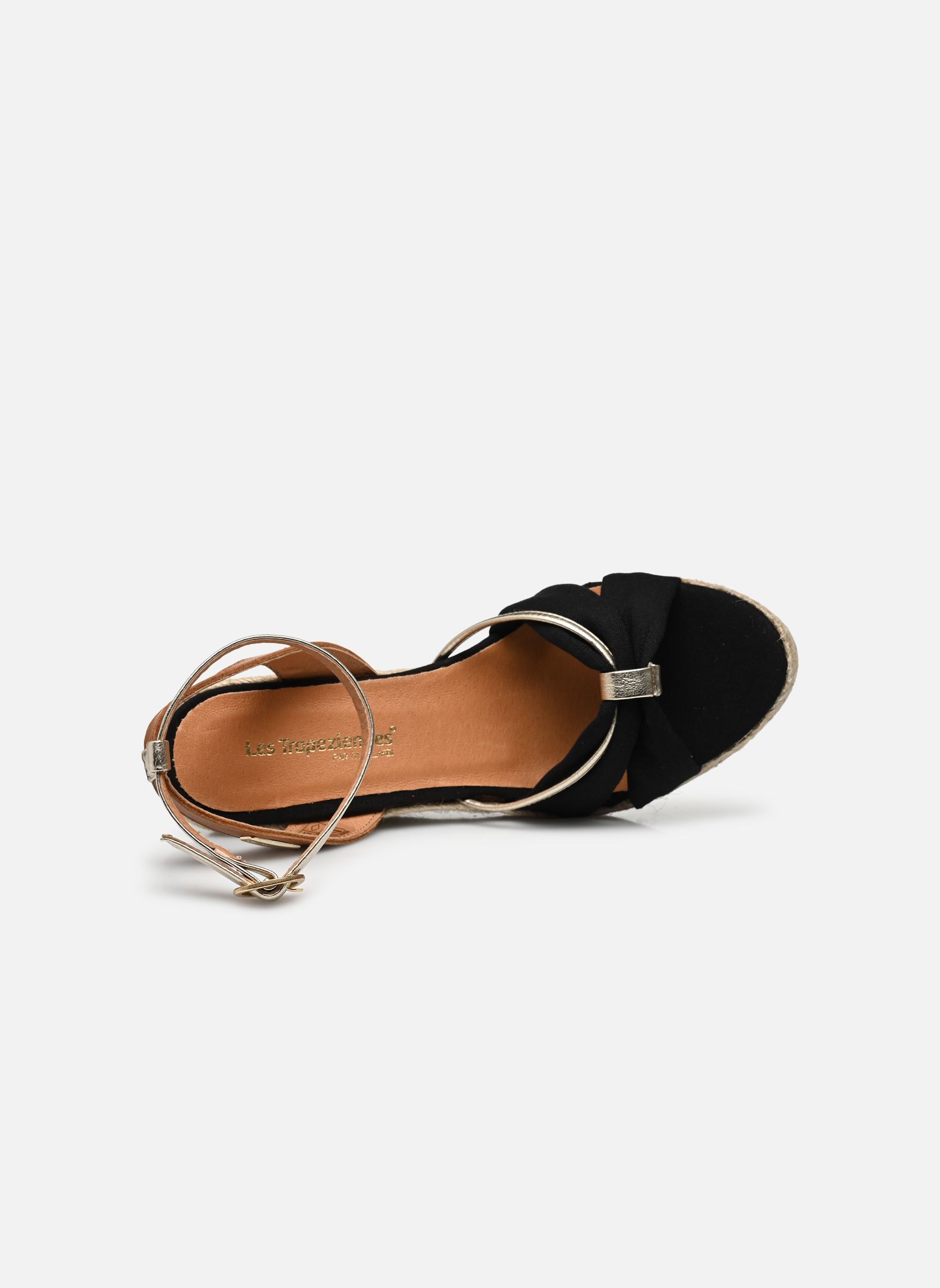 Sandales compensées et plateformes BLONDEL femme noir Les Tropéziennes par M Belarbi Sandales compensées et plateformes BLONDEL femme noir NOIR