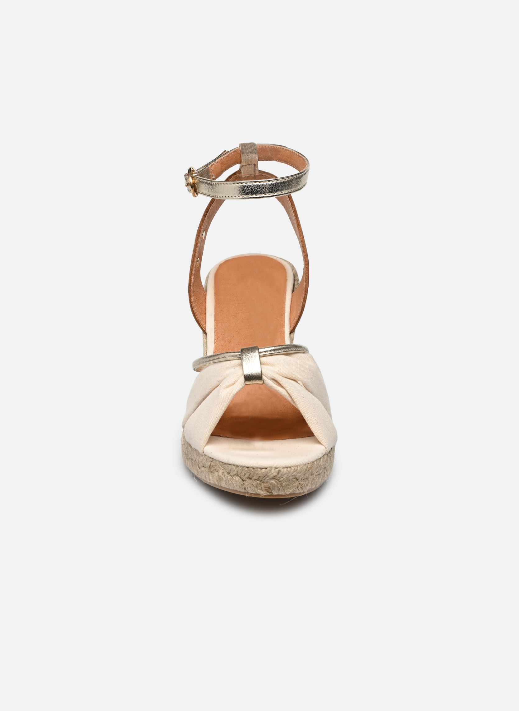 Sandali con zeppa e plateau BLONDEL donna beige Les Tropéziennes par M Belarbi Sandali con zeppa e plateau BLONDEL donna beige BEIGE