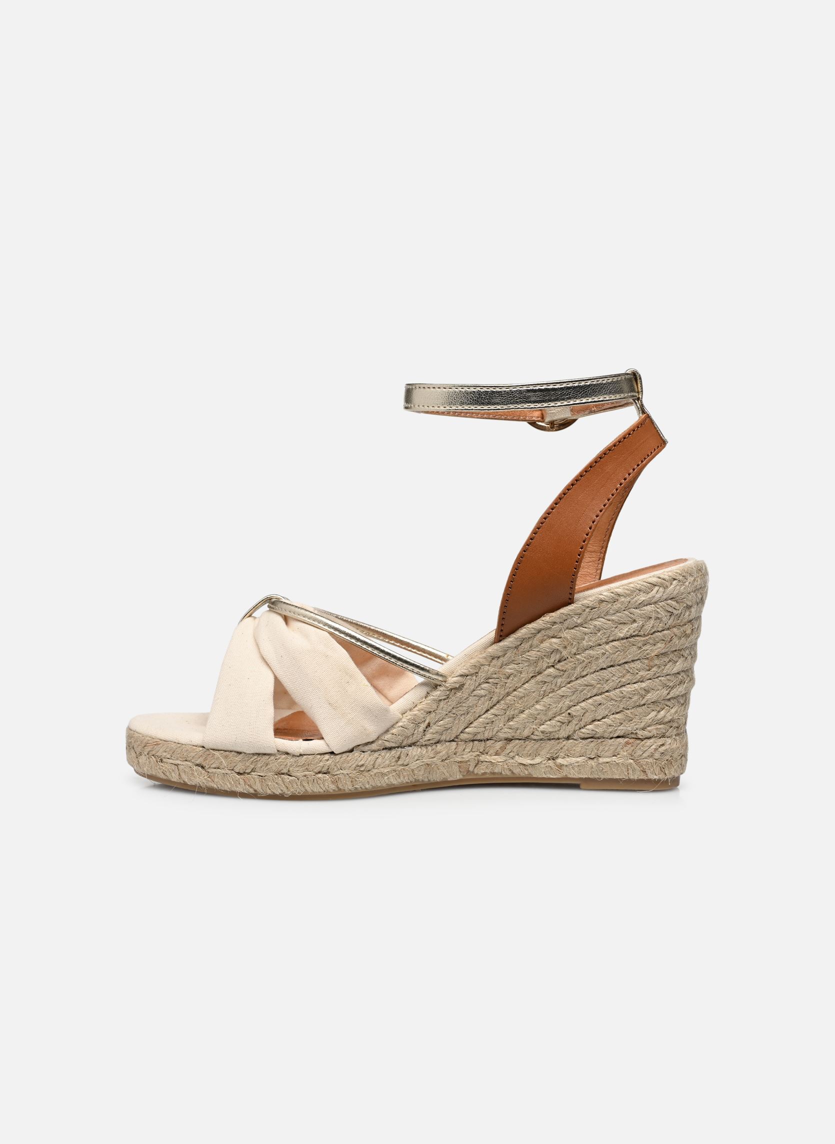 Sandali con zeppa e plateau BLONDEL donna beige Les Tropéziennes par M Belarbi Sandali con zeppa e plateau BLONDEL donna beige BEIGE