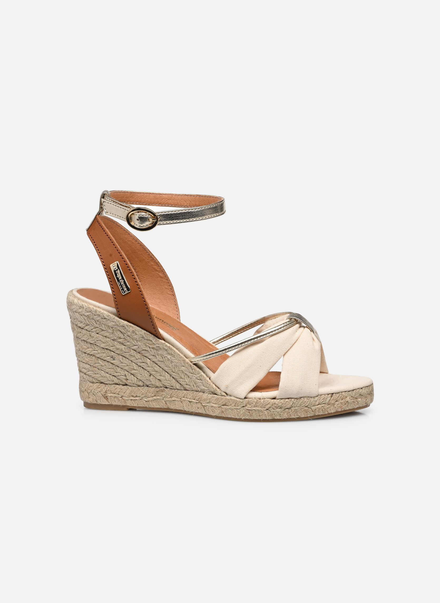 Sandali con zeppa e plateau BLONDEL donna beige Les Tropéziennes par M Belarbi Sandali con zeppa e plateau BLONDEL donna beige BEIGE