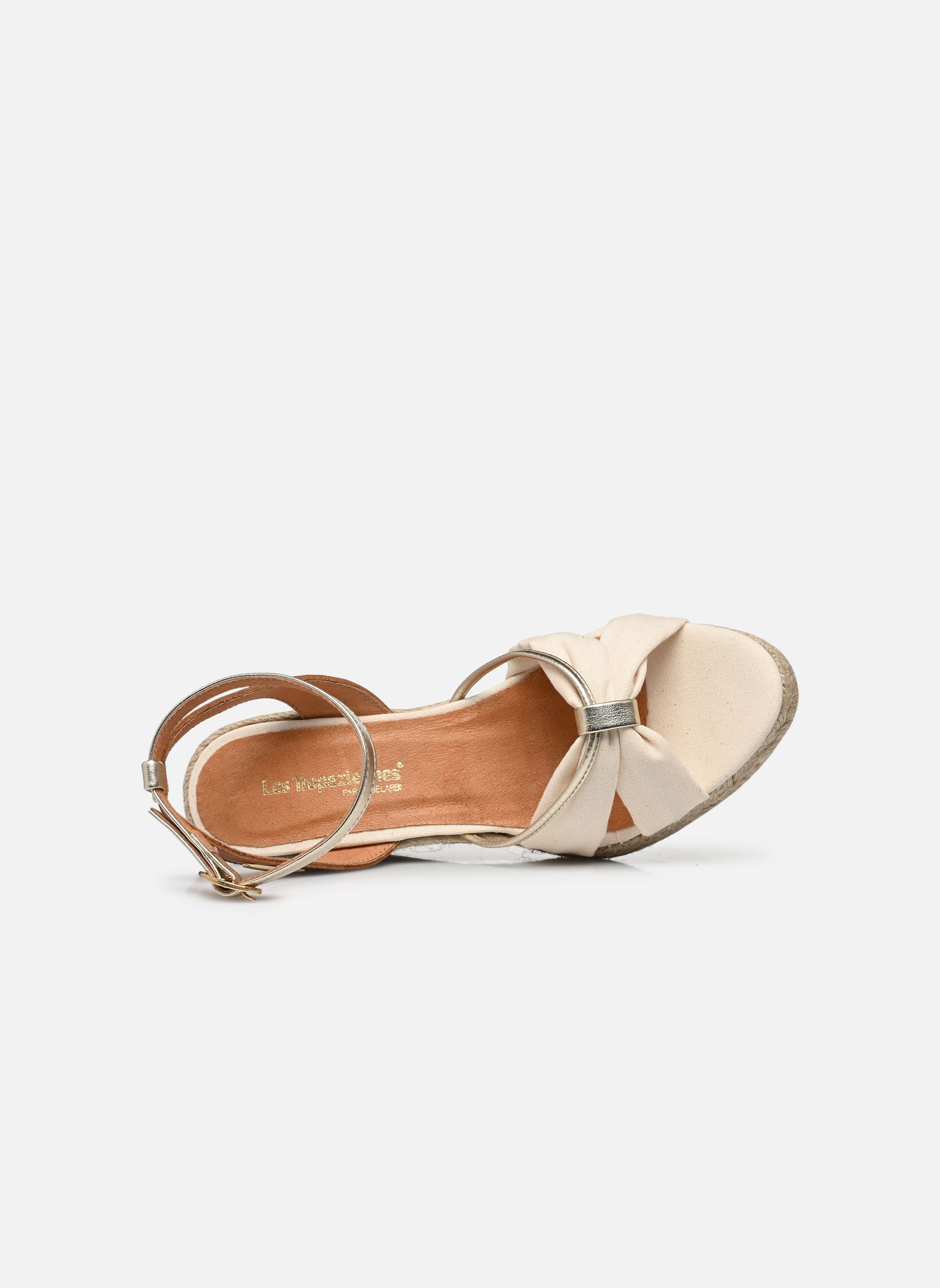 Sandali con zeppa e plateau BLONDEL donna beige Les Tropéziennes par M Belarbi Sandali con zeppa e plateau BLONDEL donna beige BEIGE