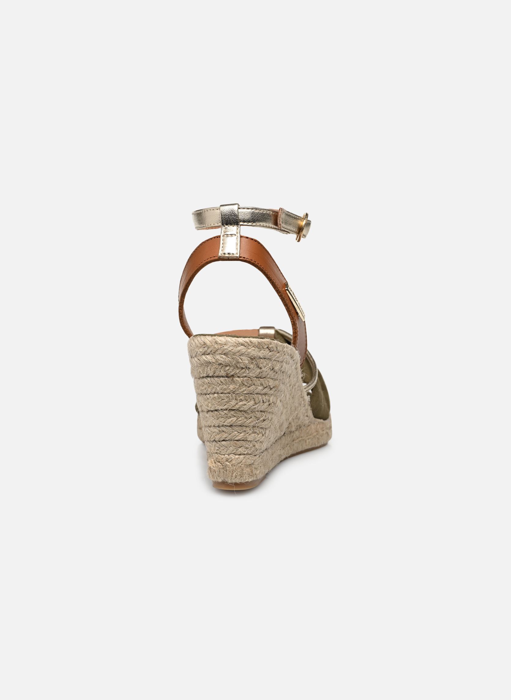 Sandales compensées et plateformes BLONDEL femme vert Les Tropéziennes par M Belarbi Sandales compensées et plateformes BLONDEL femme vert KAKI