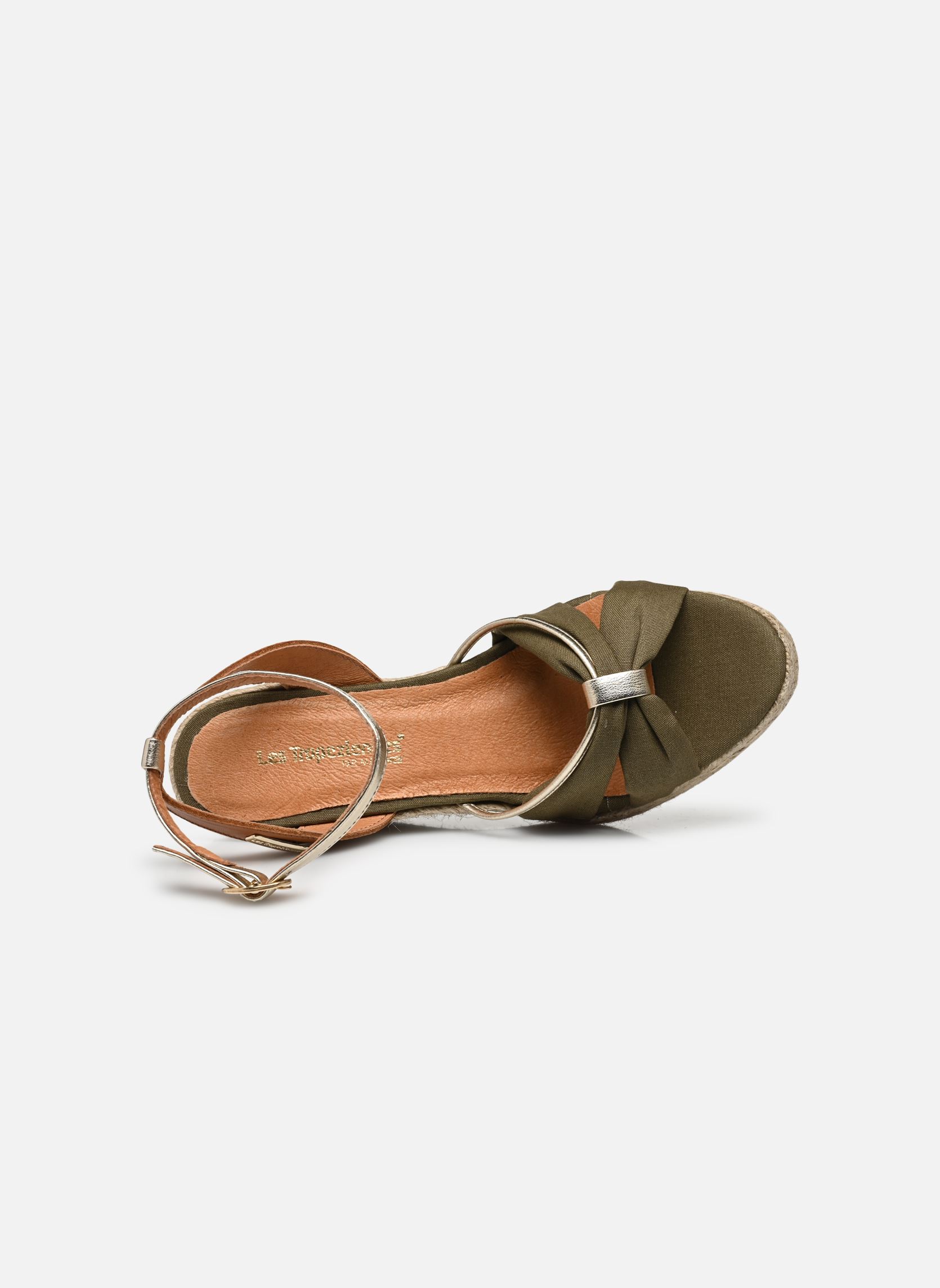 Sandales compensées et plateformes BLONDEL femme vert Les Tropéziennes par M Belarbi Sandales compensées et plateformes BLONDEL femme vert KAKI