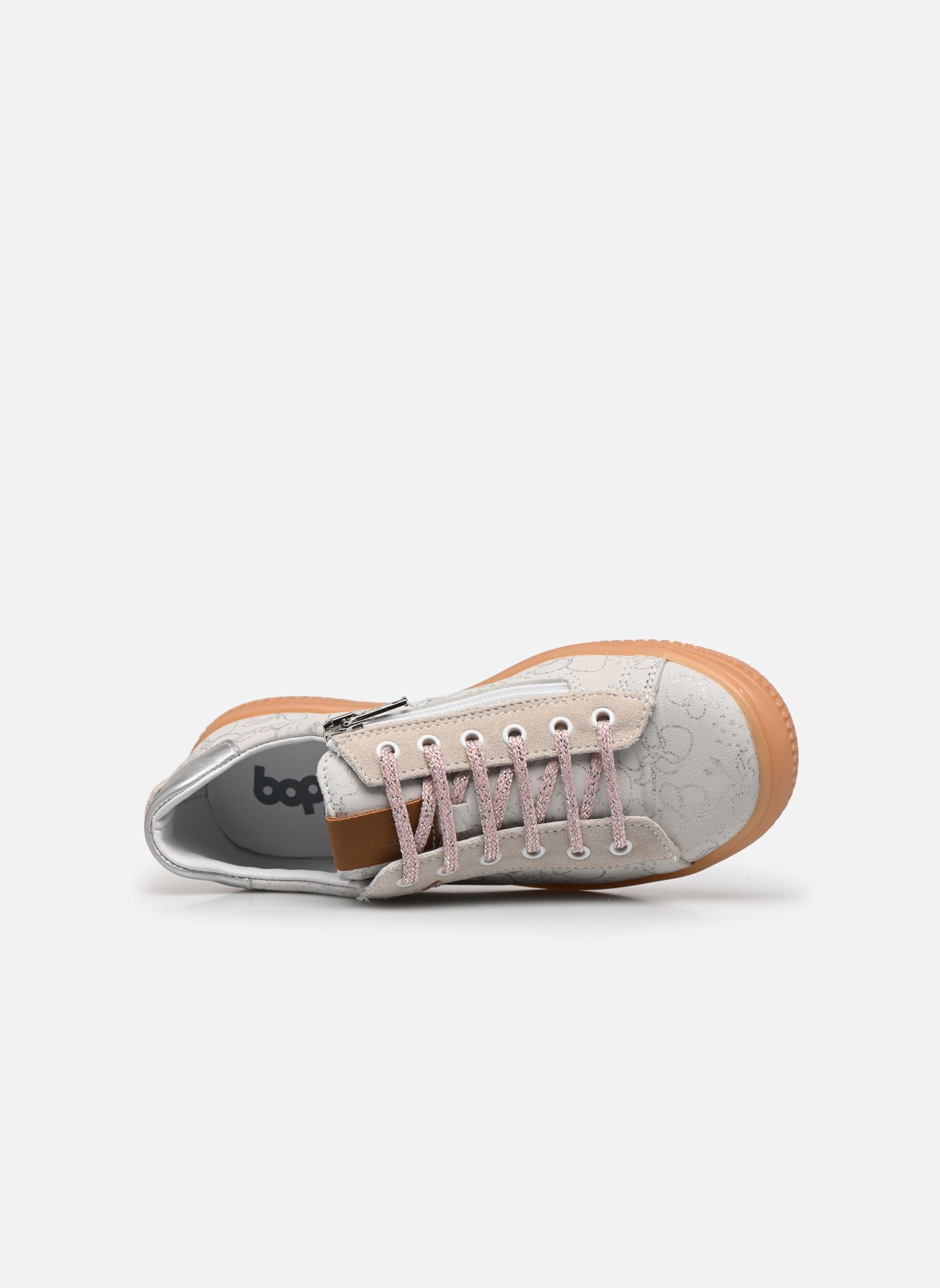 Niedrige Sneaker Sanpoali mädchen beige Bopy Niedrige Sneaker Sanpoali mädchen beige BLANC