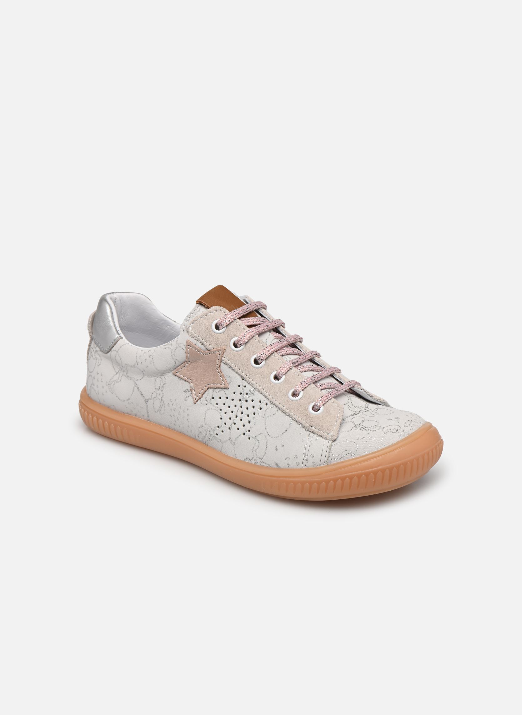 Niedrige Sneaker Sanpoali mädchen beige Bopy Niedrige Sneaker Sanpoali mädchen beige BLANC
