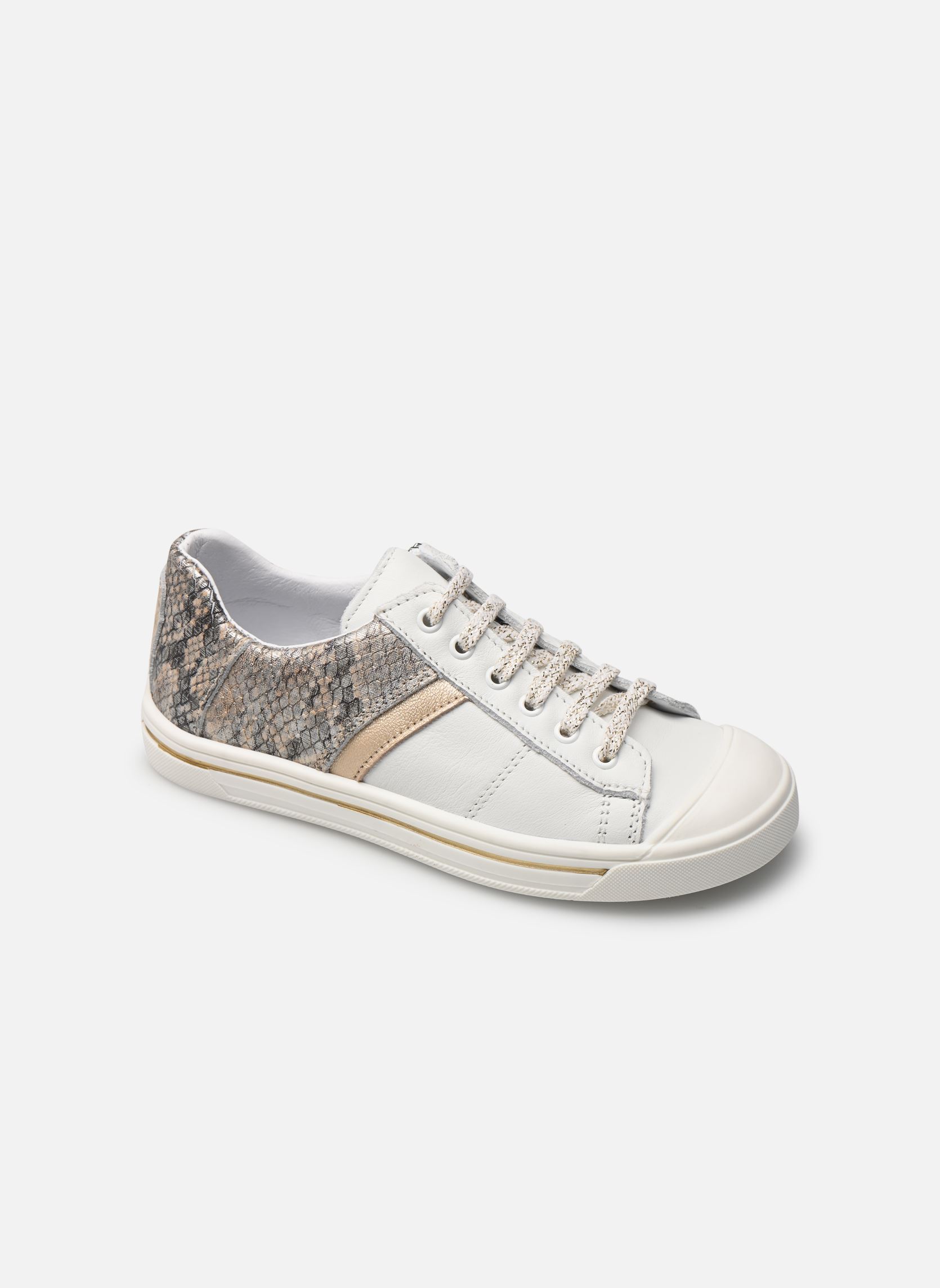 Baskets basses Scoobi fille blanc Bopy Baskets basses Scoobi fille blanc BLANC REPTILE