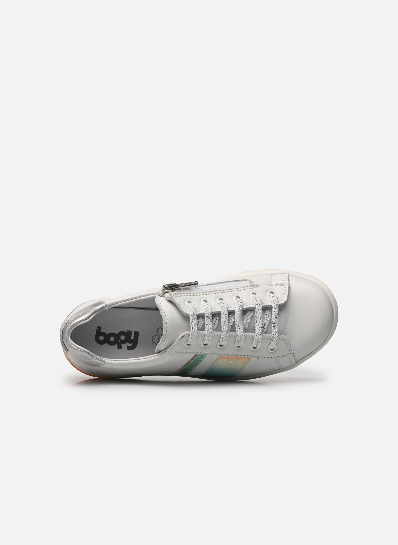 Niedrige Sneaker Salicorne mädchen weiß Bopy Niedrige Sneaker Salicorne mädchen weiß BLANC
