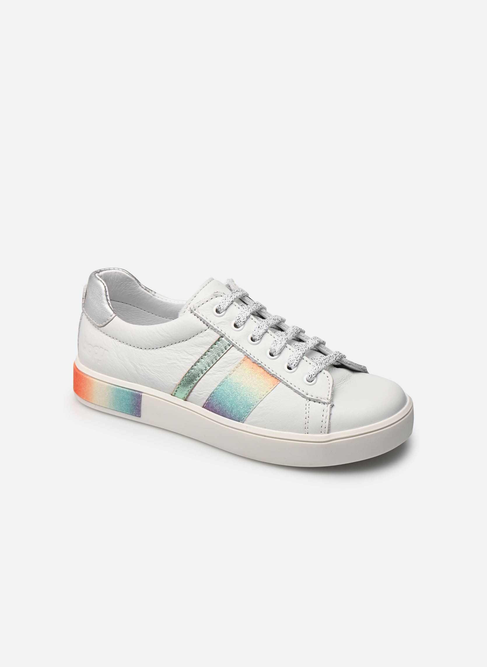 Niedrige Sneaker Salicorne mädchen weiß Bopy Niedrige Sneaker Salicorne mädchen weiß BLANC