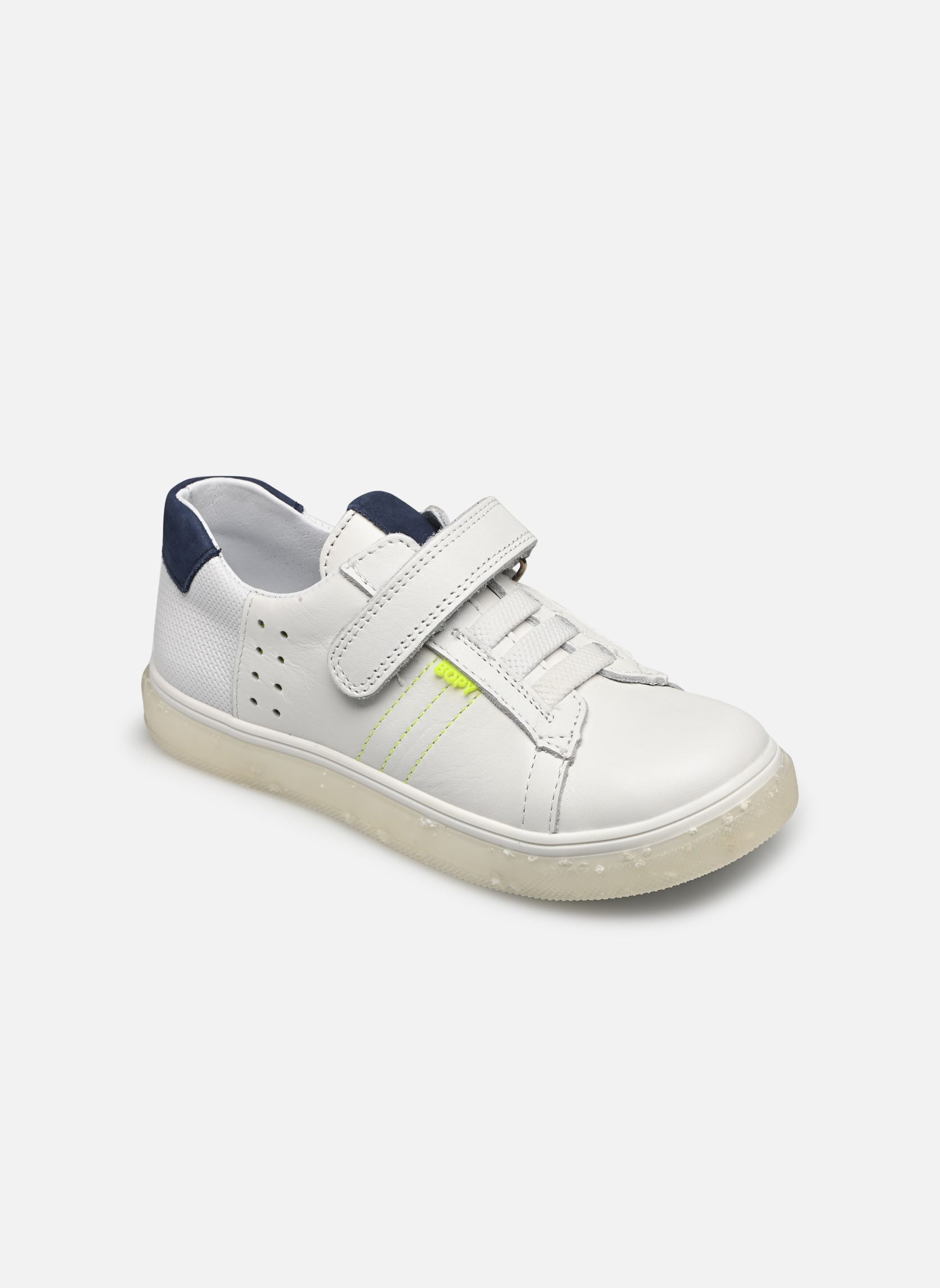 Baskets basses Vopa garçon blanc Bopy Baskets basses Vopa garçon blanc BLANC