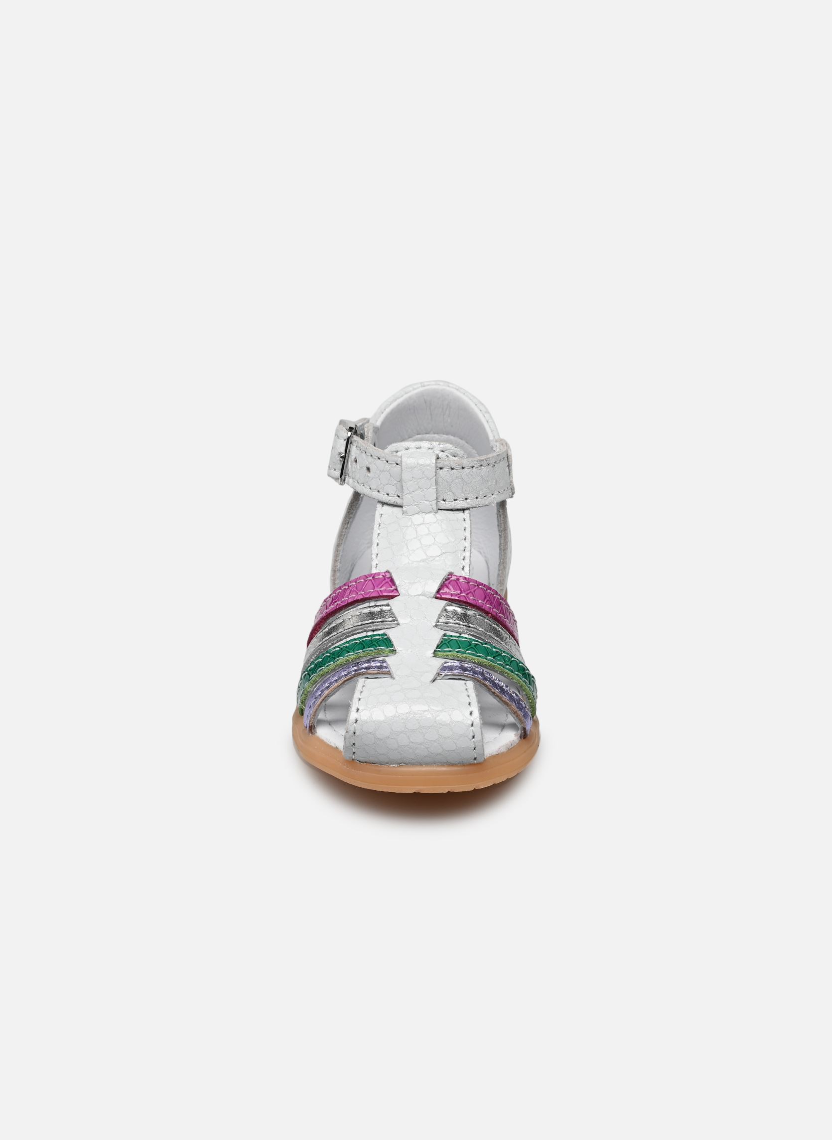 Sandalen Ritola mädchen weiß Bopy Sandalen Ritola mädchen weiß BLANC MULTICO