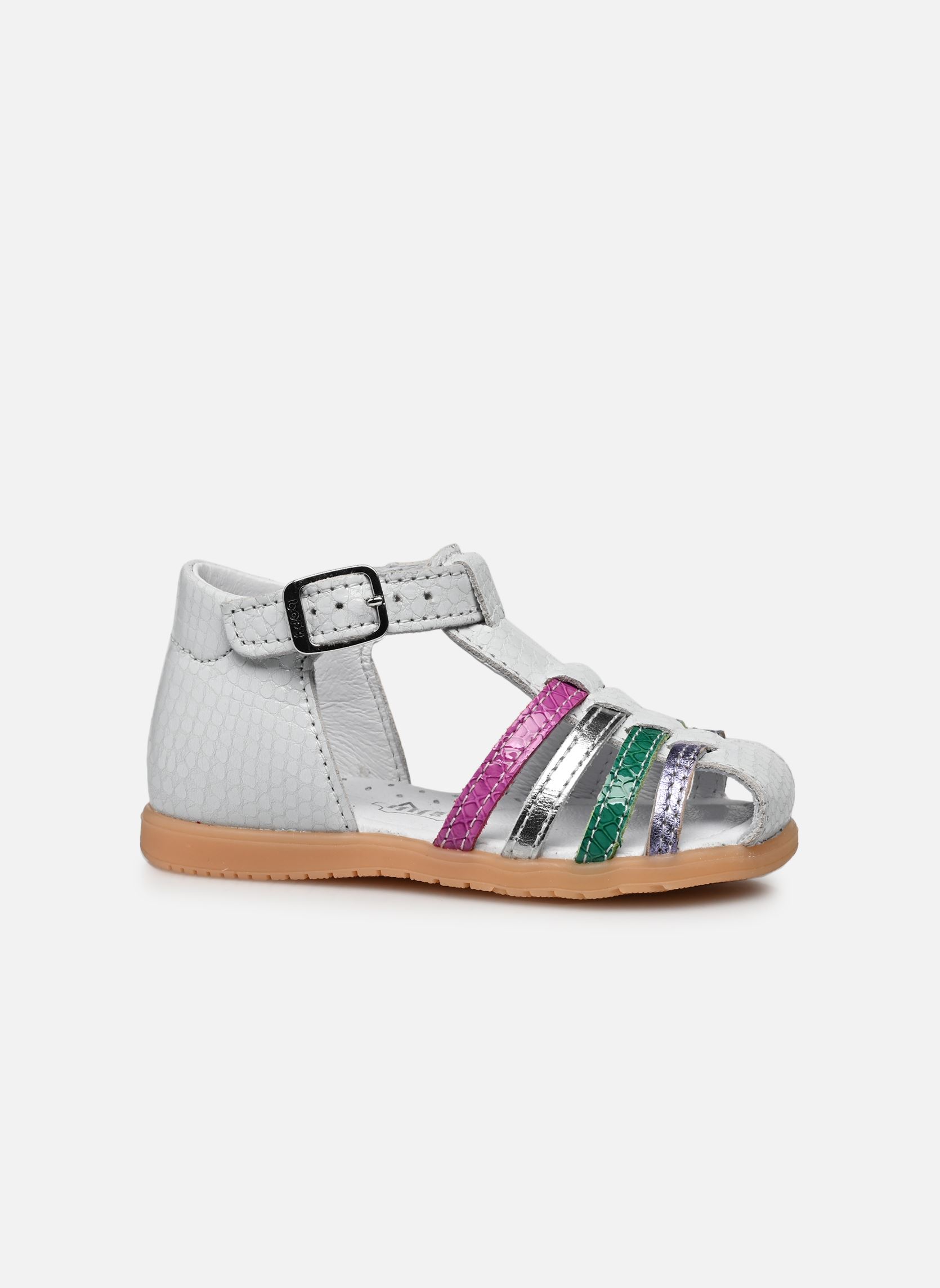 Sandalen Ritola mädchen weiß Bopy Sandalen Ritola mädchen weiß BLANC MULTICO