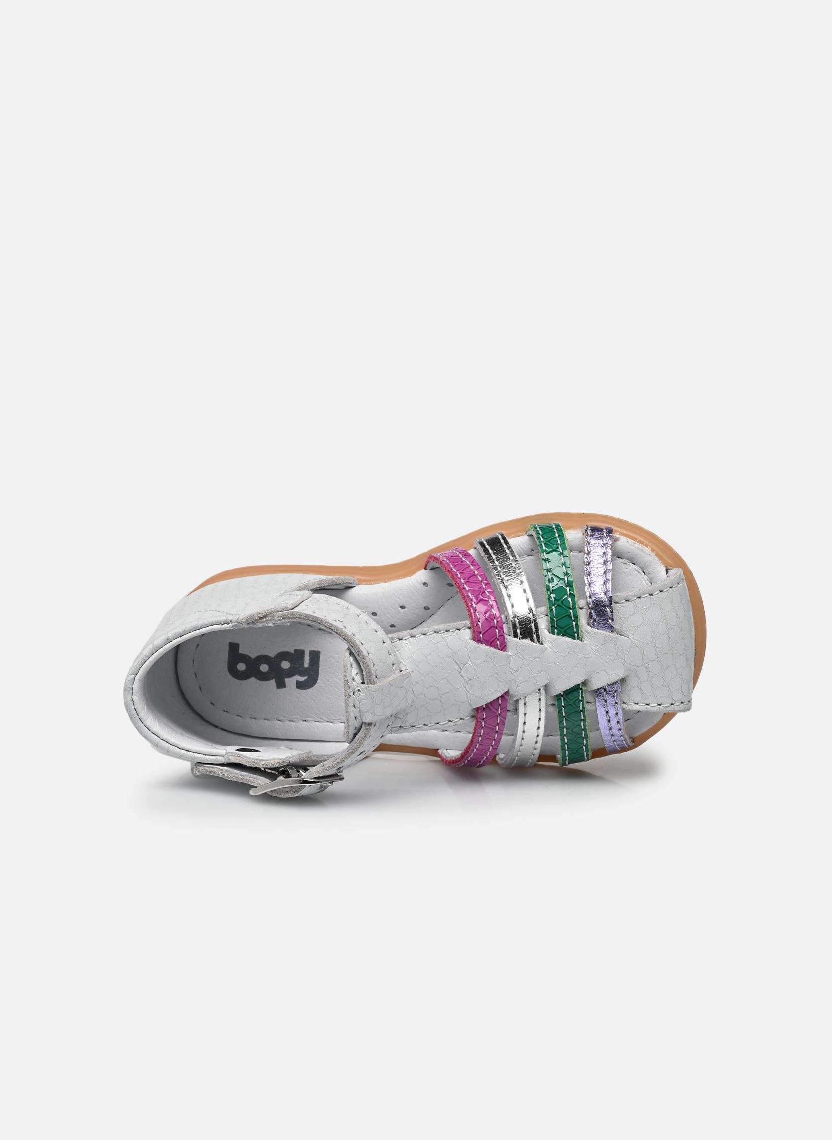 Sandalen Ritola mädchen weiß Bopy Sandalen Ritola mädchen weiß BLANC MULTICO