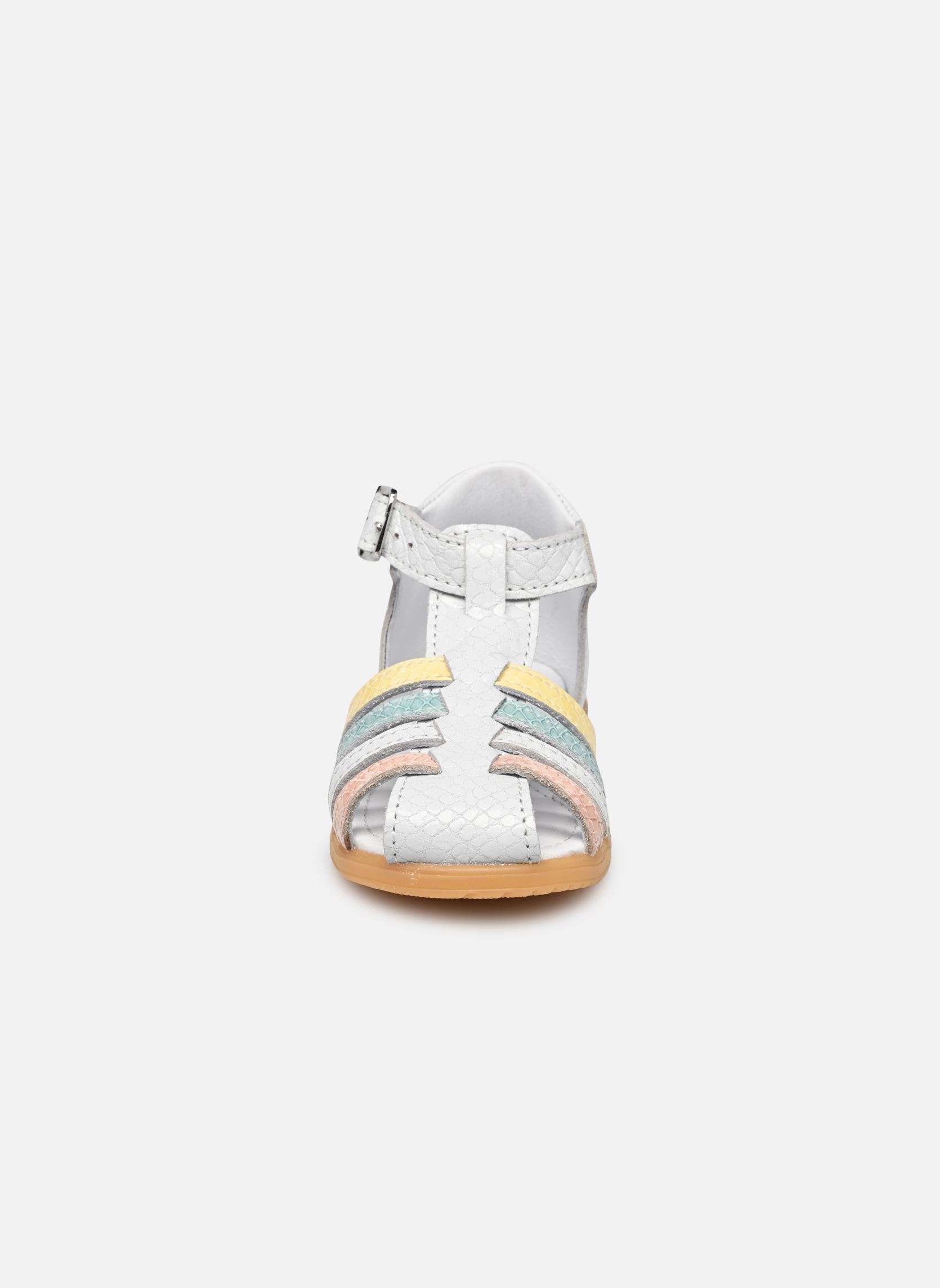 Sandales Ritola fille blanc Bopy Sandales Ritola fille blanc BLANC/ MULTI PASTEL