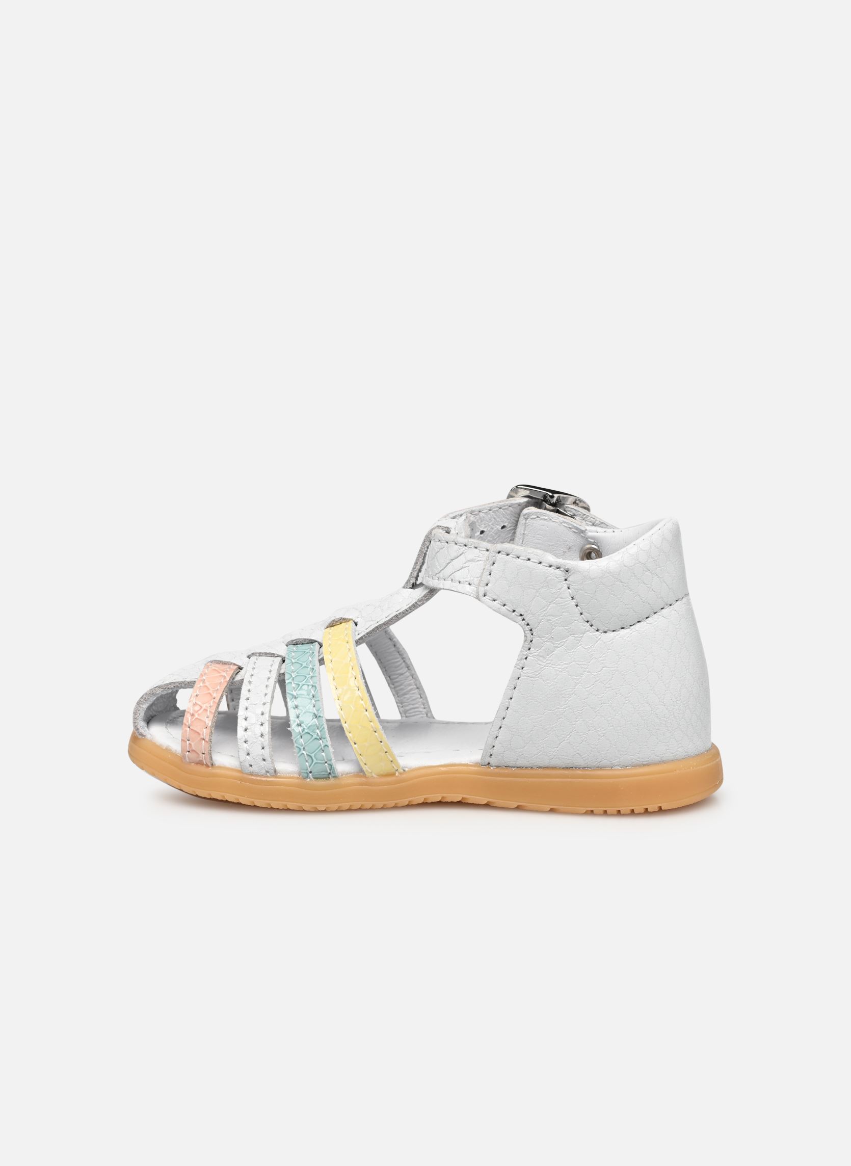 Sandales Ritola fille blanc Bopy Sandales Ritola fille blanc BLANC/ MULTI PASTEL