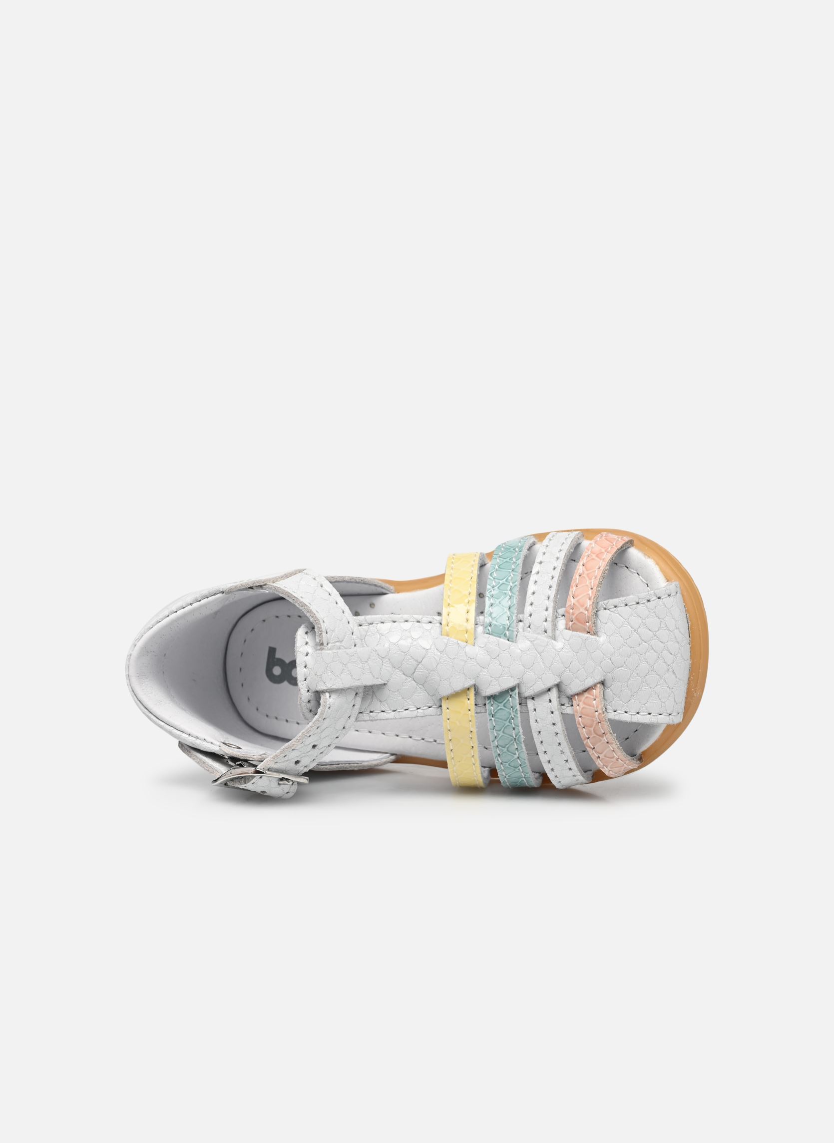 Sandales Ritola fille blanc Bopy Sandales Ritola fille blanc BLANC/ MULTI PASTEL