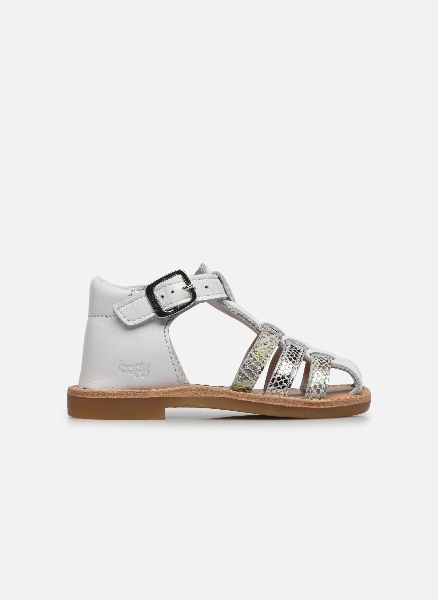 Sandalen Rista meisjes wit Bopy Sandalen Rista meisjes wit BLANC