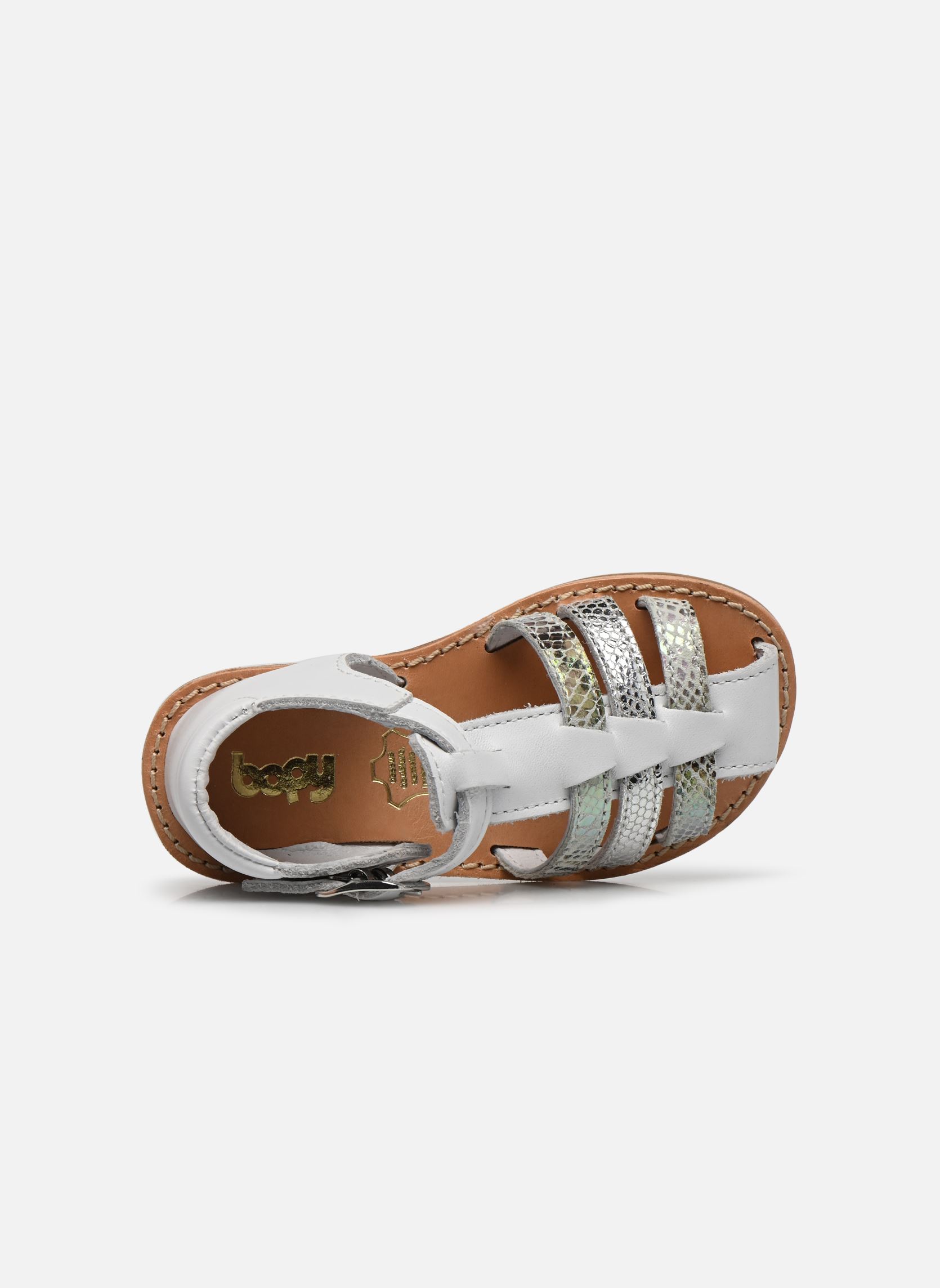 Sandalen Rista meisjes wit Bopy Sandalen Rista meisjes wit BLANC