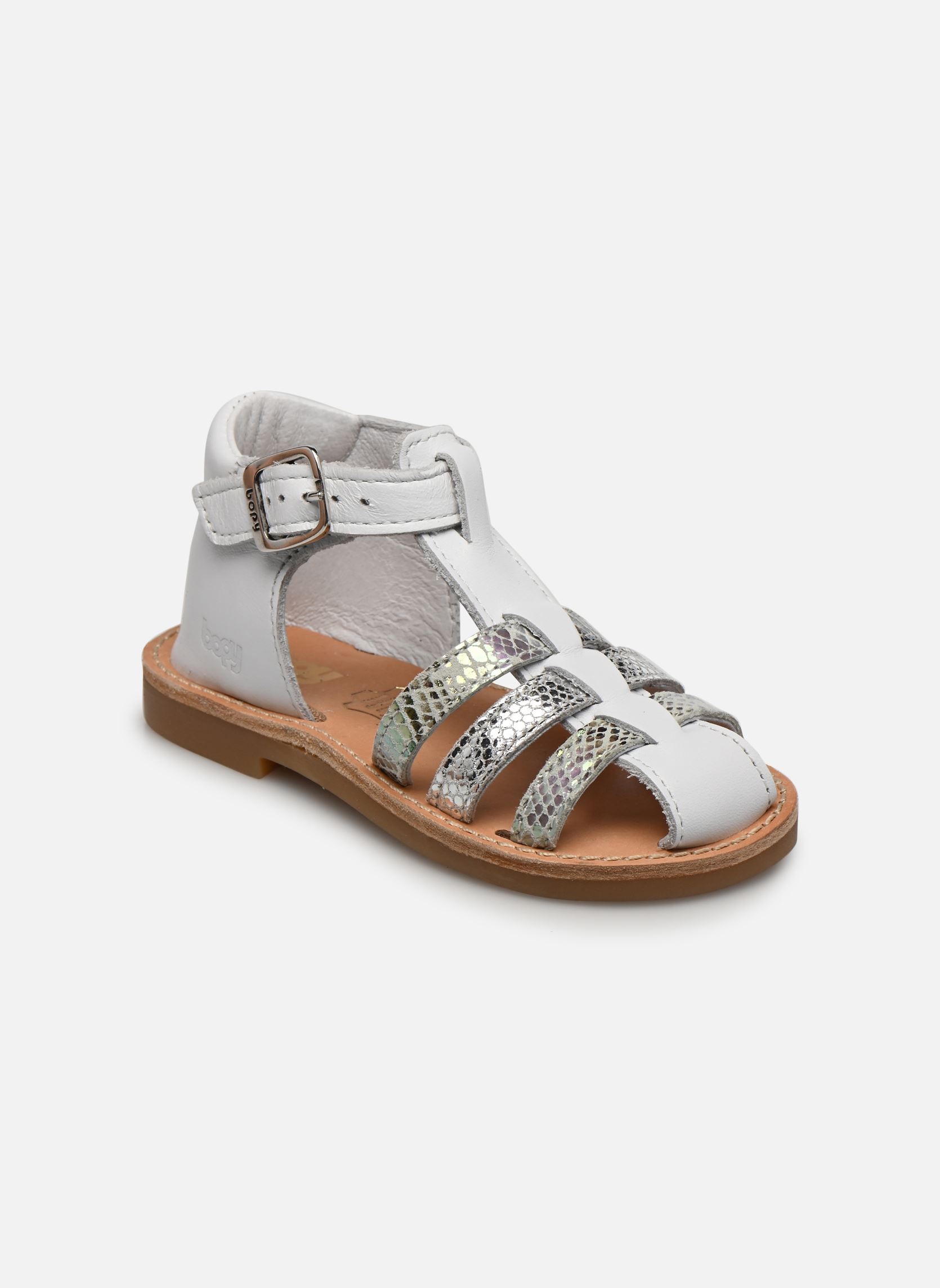 Sandalen Rista meisjes wit Bopy Sandalen Rista meisjes wit BLANC