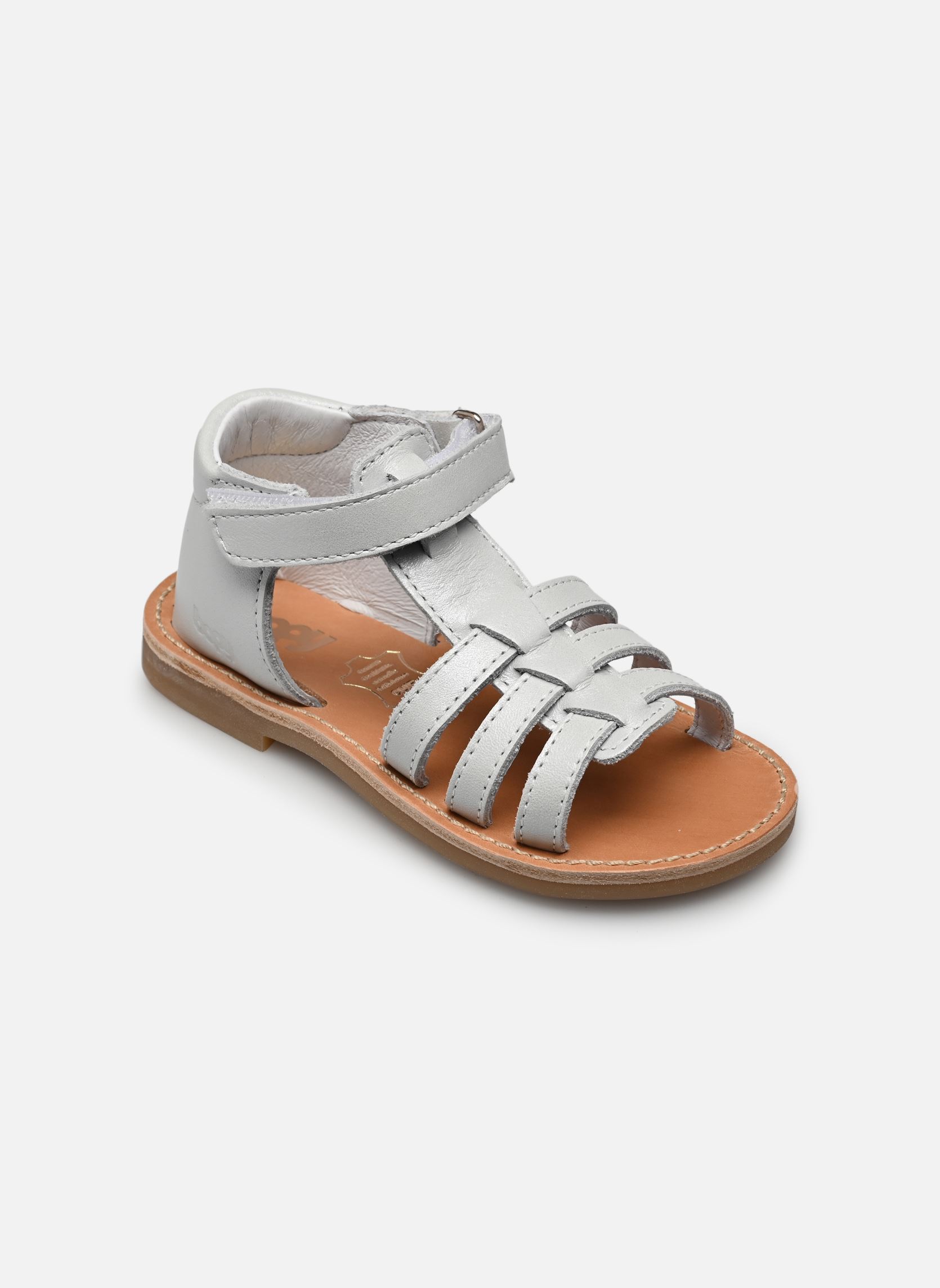 Sandales Ritona fille blanc Bopy Sandales Ritona fille blanc BLANC