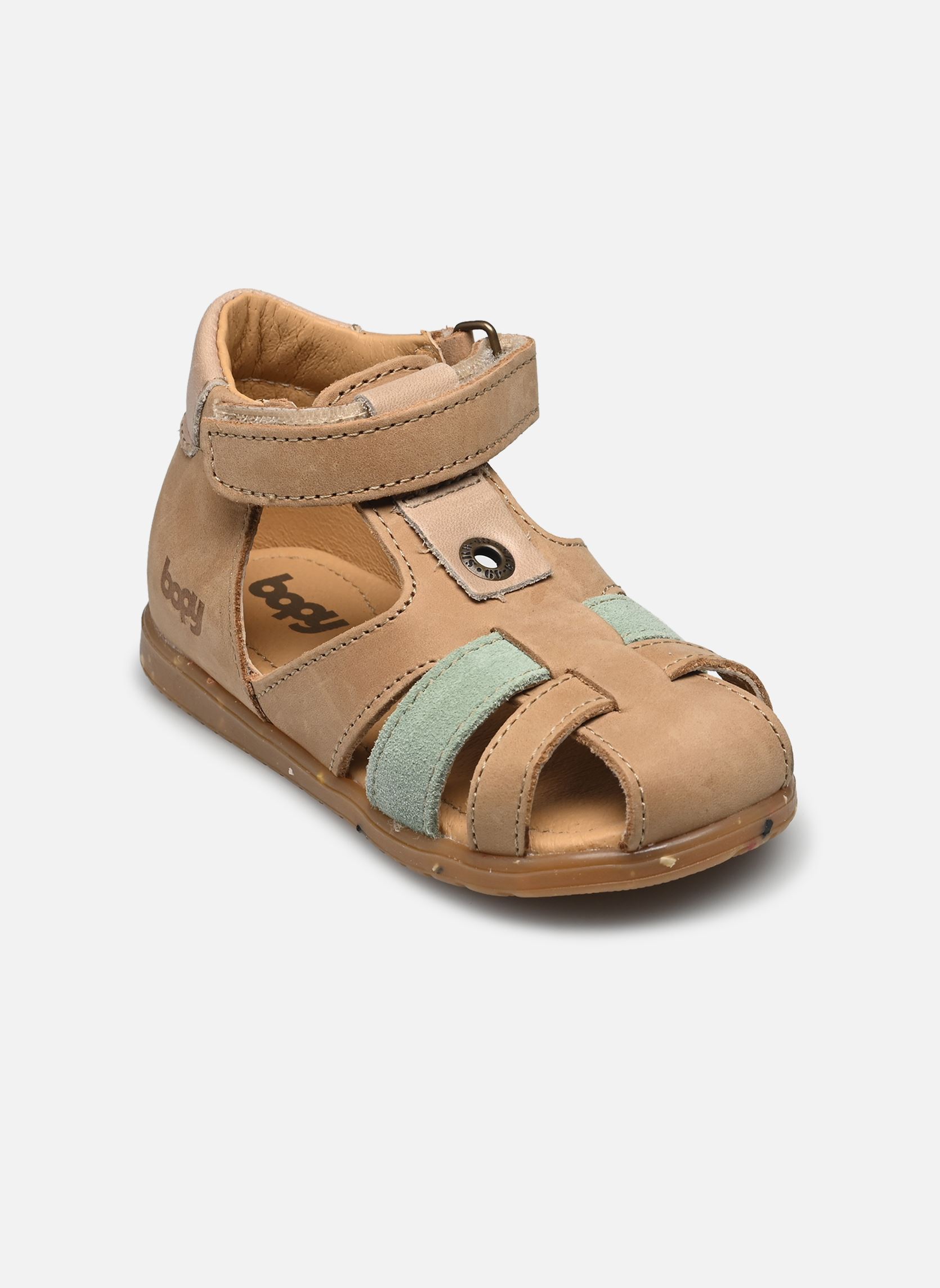 Sandalen Radius jungen beige Bopy Sandalen Radius jungen beige BEIGE/VERT