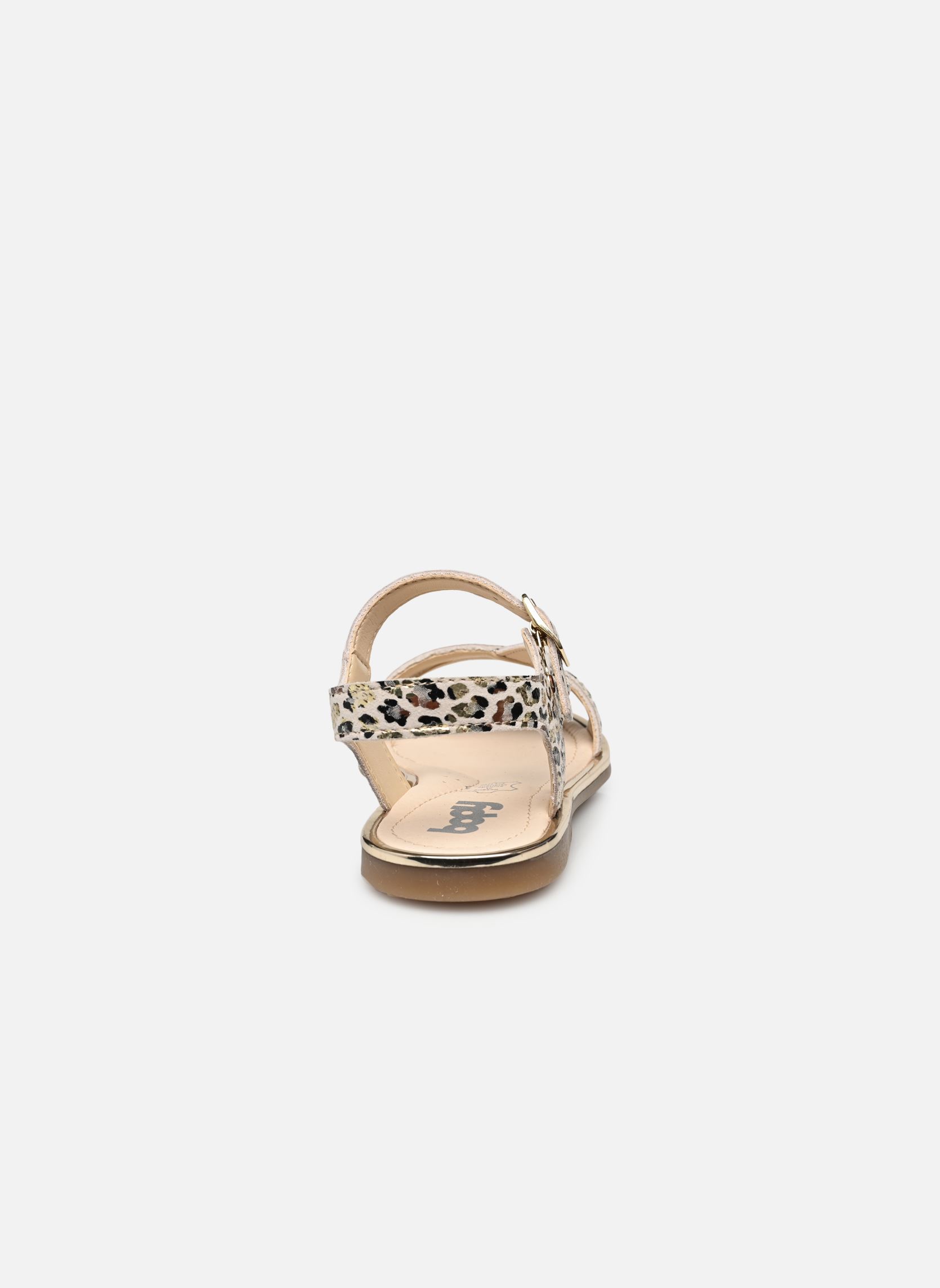 Sandales Efrika fille or et bronze Bopy Sandales Efrika fille or et bronze OR LEOPARD