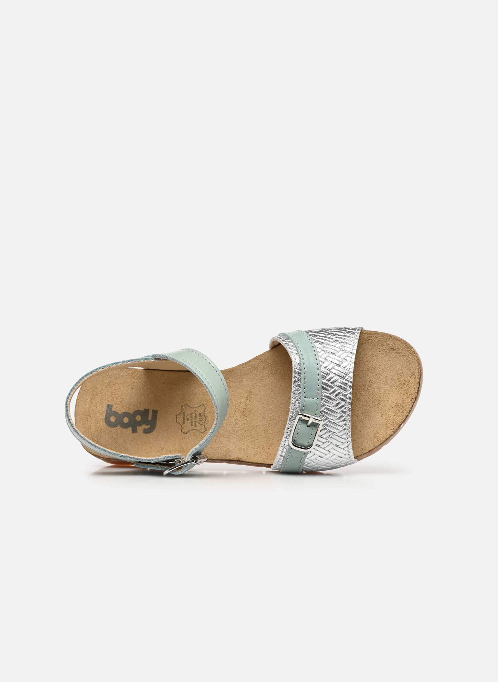 Sandales Ecana fille vert Bopy Sandales Ecana fille vert VERT D'EAU
